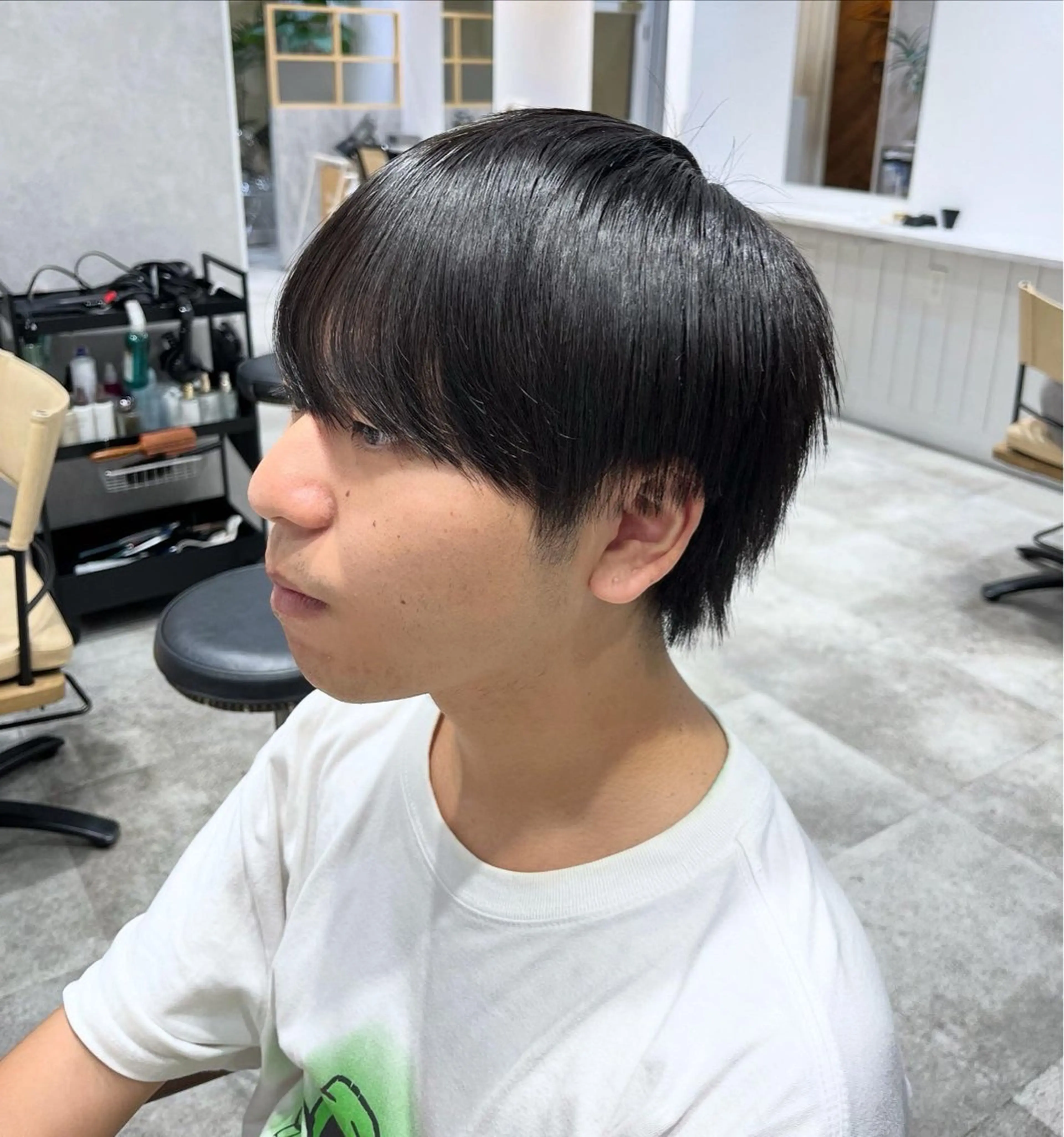 ショート メンズ 縮毛矯正 ✨縮毛矯正お任せ 下さい✨鈴木風汰のヘアスタイル