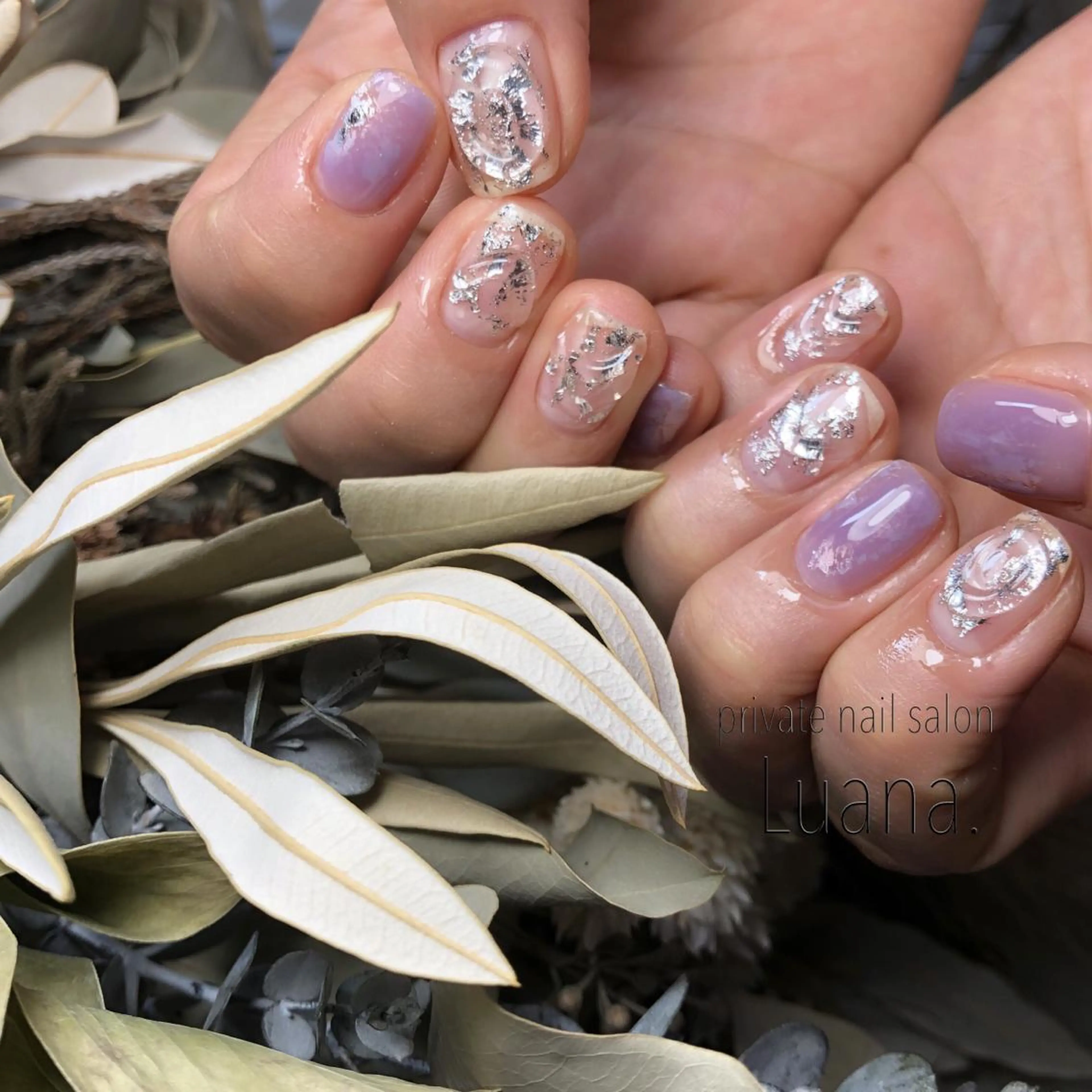 ネイル アートネイル atelier alle.のネイルデザイン