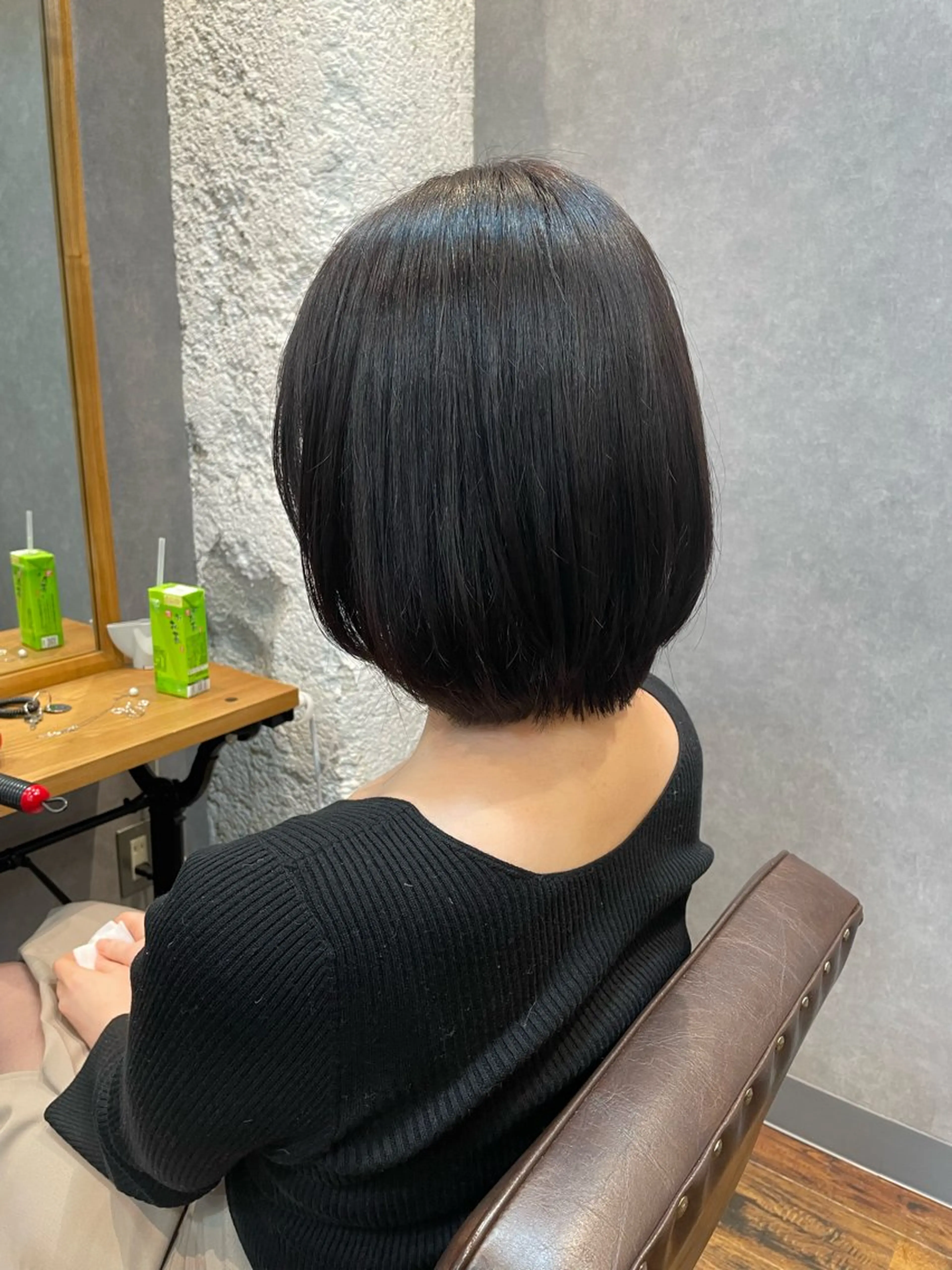 ミディアム カラー カット ヘアカラー トリートメント ツヤ美髪💐 髪質改善/高山愛来のヘアスタイル