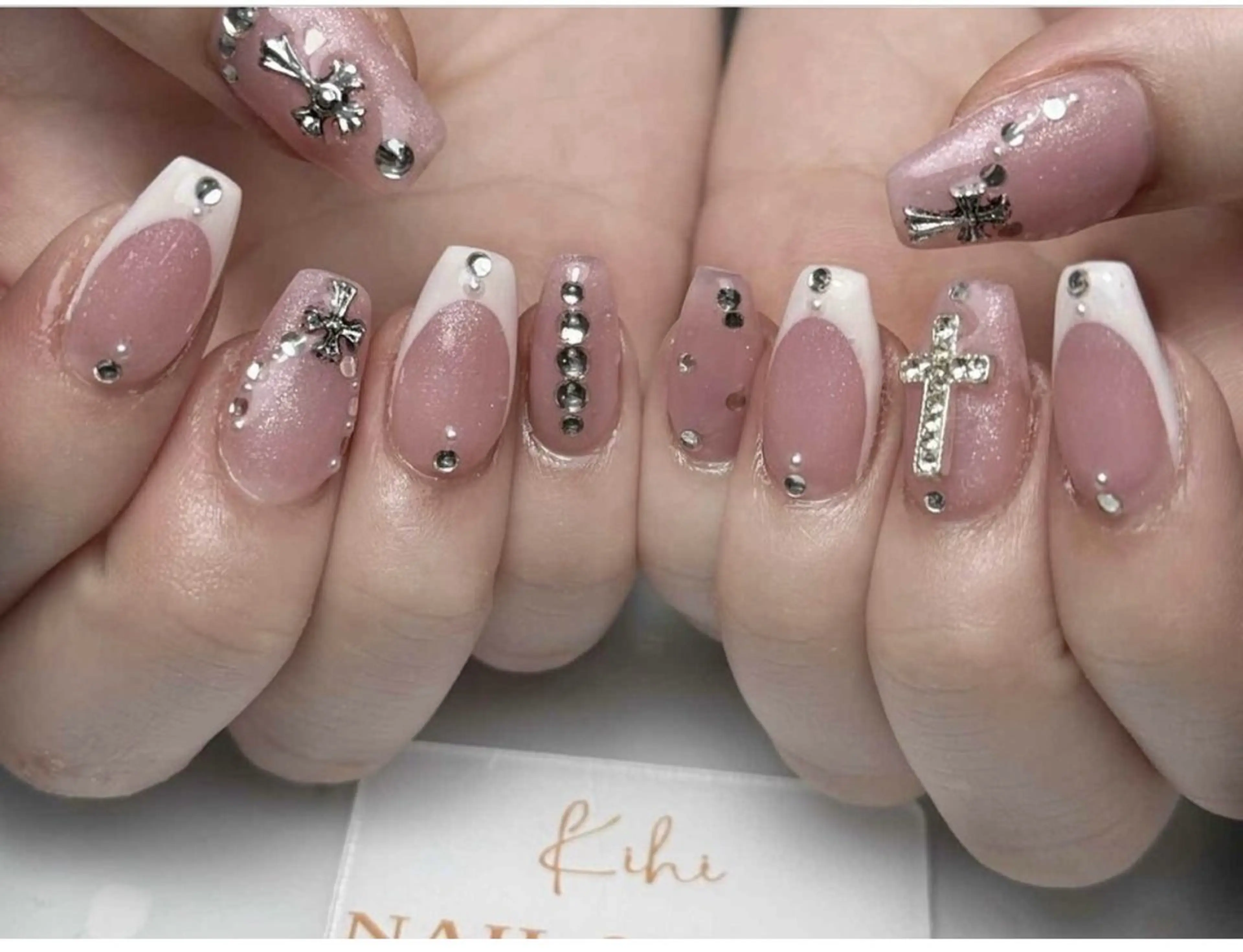 ネイル アートネイル フレンチネイル ジェルネイル グラデーション 韓国ネイル Nail Salon kihi大塚店のネイルデザイン