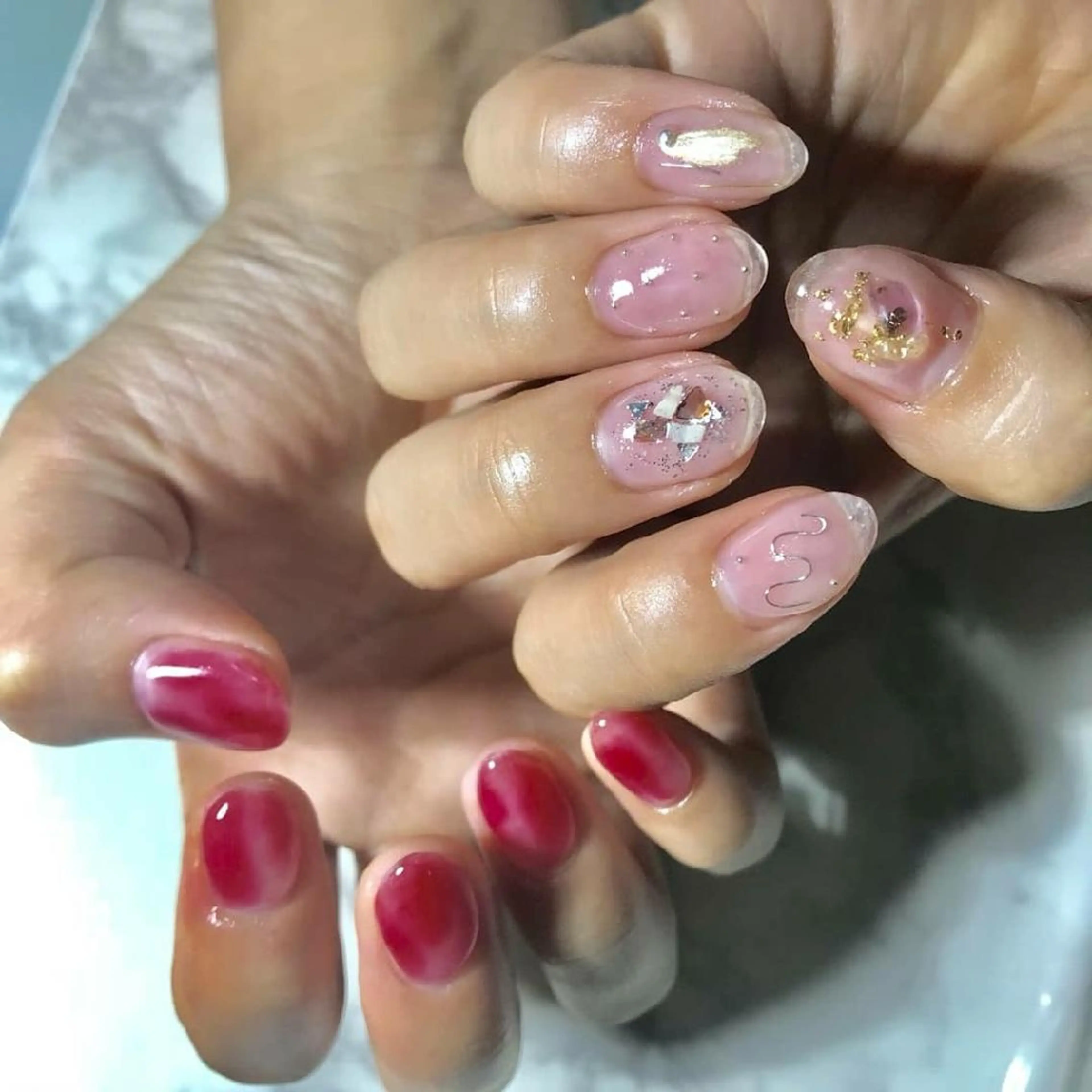 ネイル QULEONAIL所属・大城 裕麻のネイルデザイン