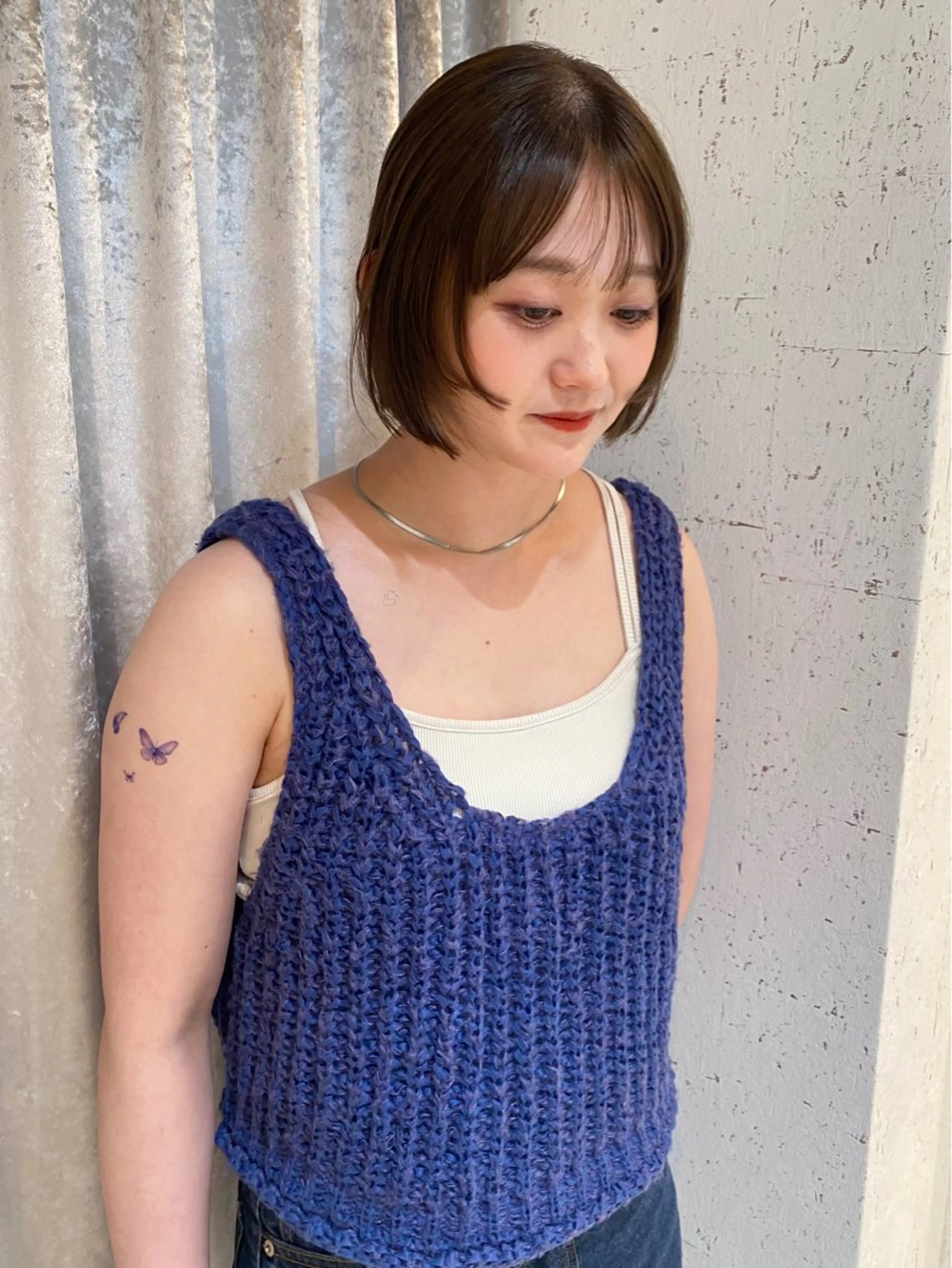 ショート カラー パーマ カット ヘアカラー 縮毛矯正 トリートメント mai / linoah˚✧のヘアスタイル