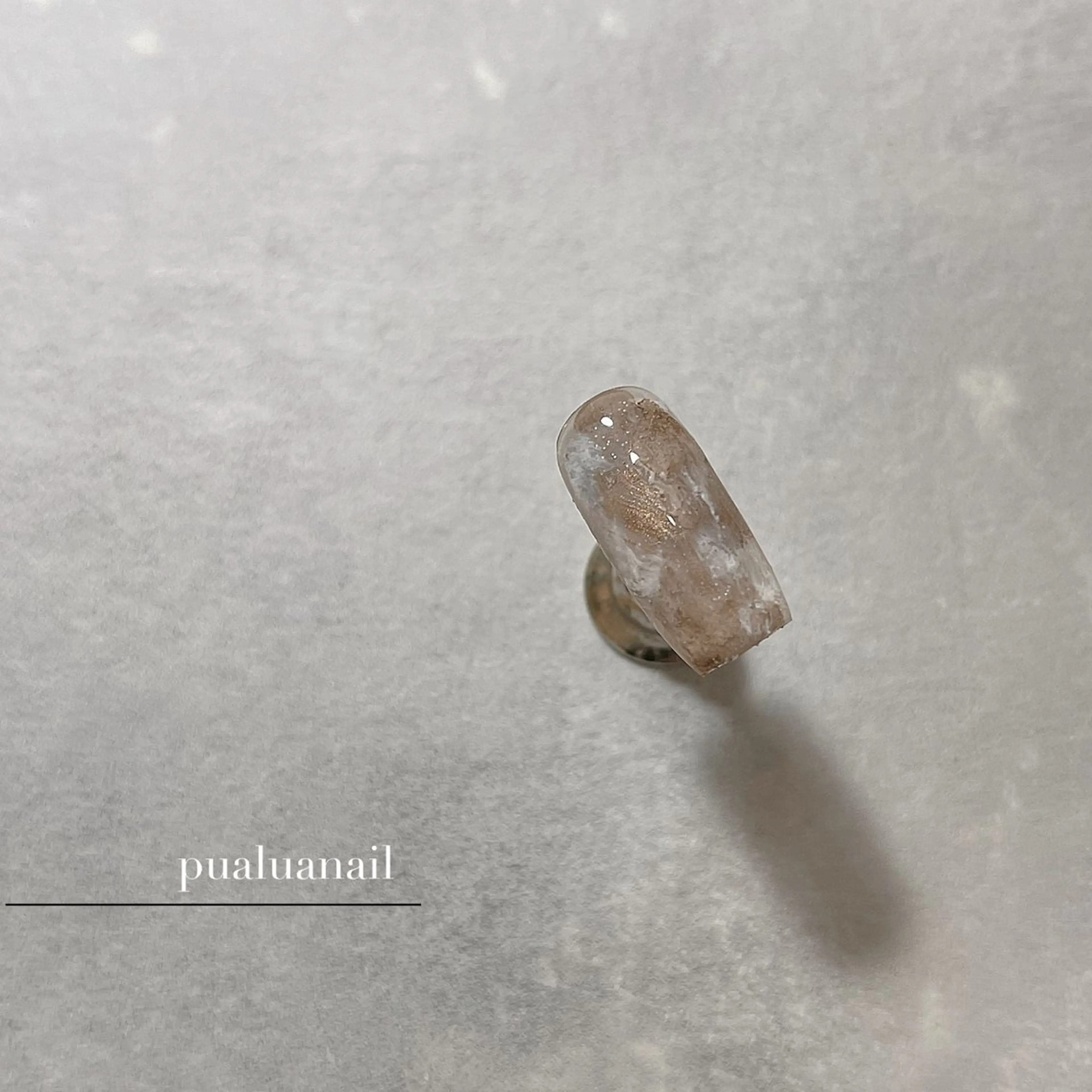 ネイル 韓国ネイル 持ち込み ニュアンスネイル ハンドネイル pualua miharuのネイルデザイン