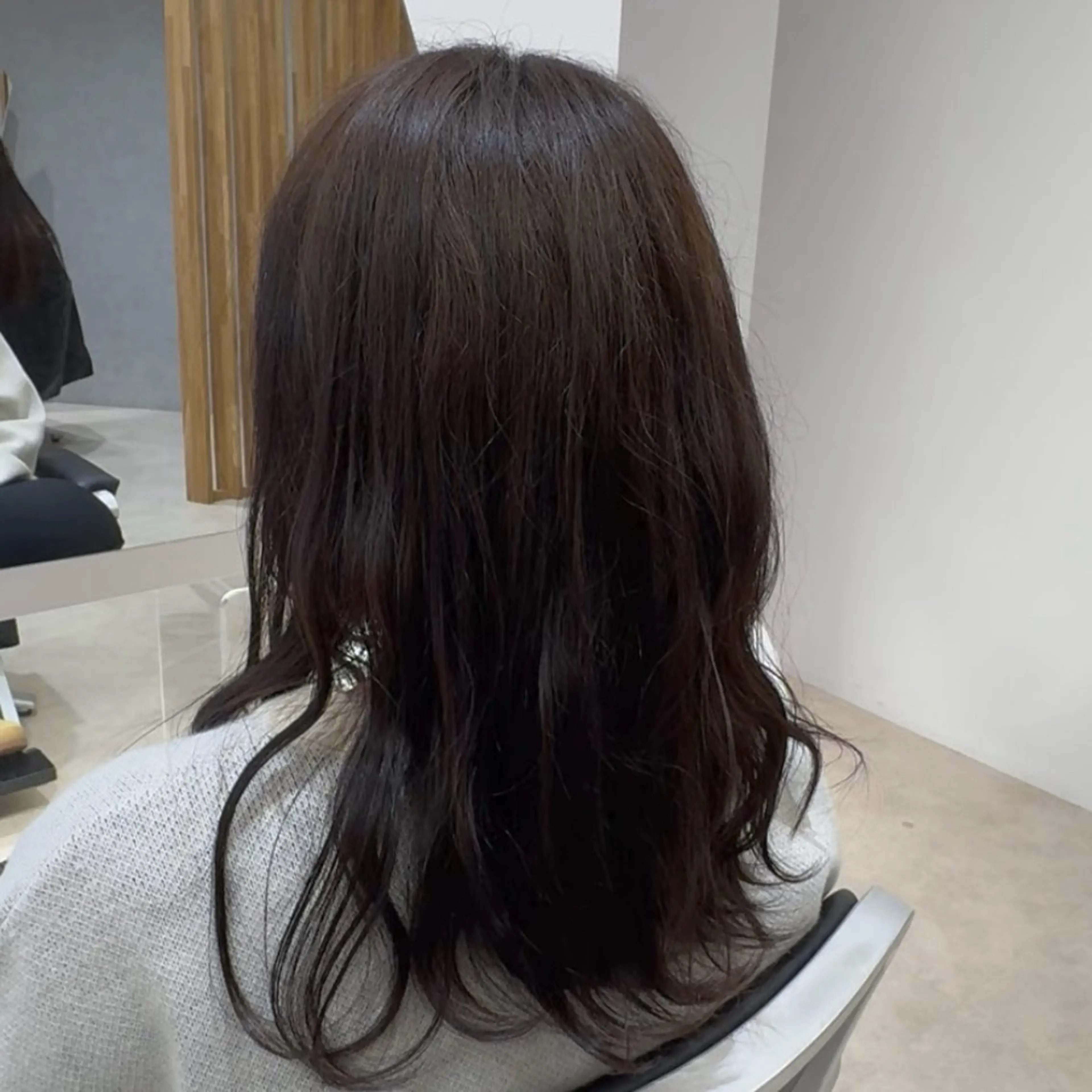 セミロング パーマ ヘアアレンジ COL BIRTH所属・KIRARI .のヘアスタイル