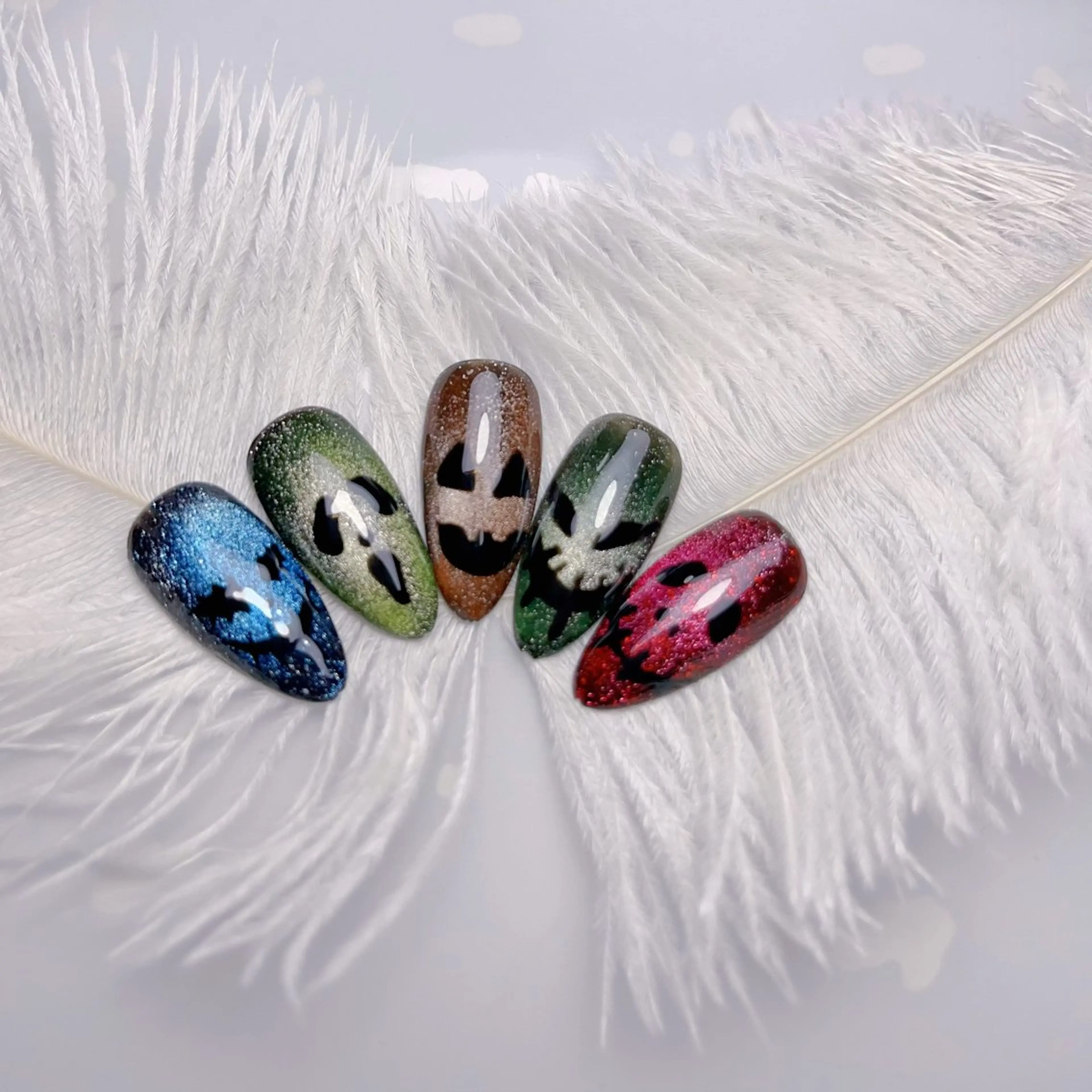 ネイル ハロウィン 福島 みきのネイルデザイン