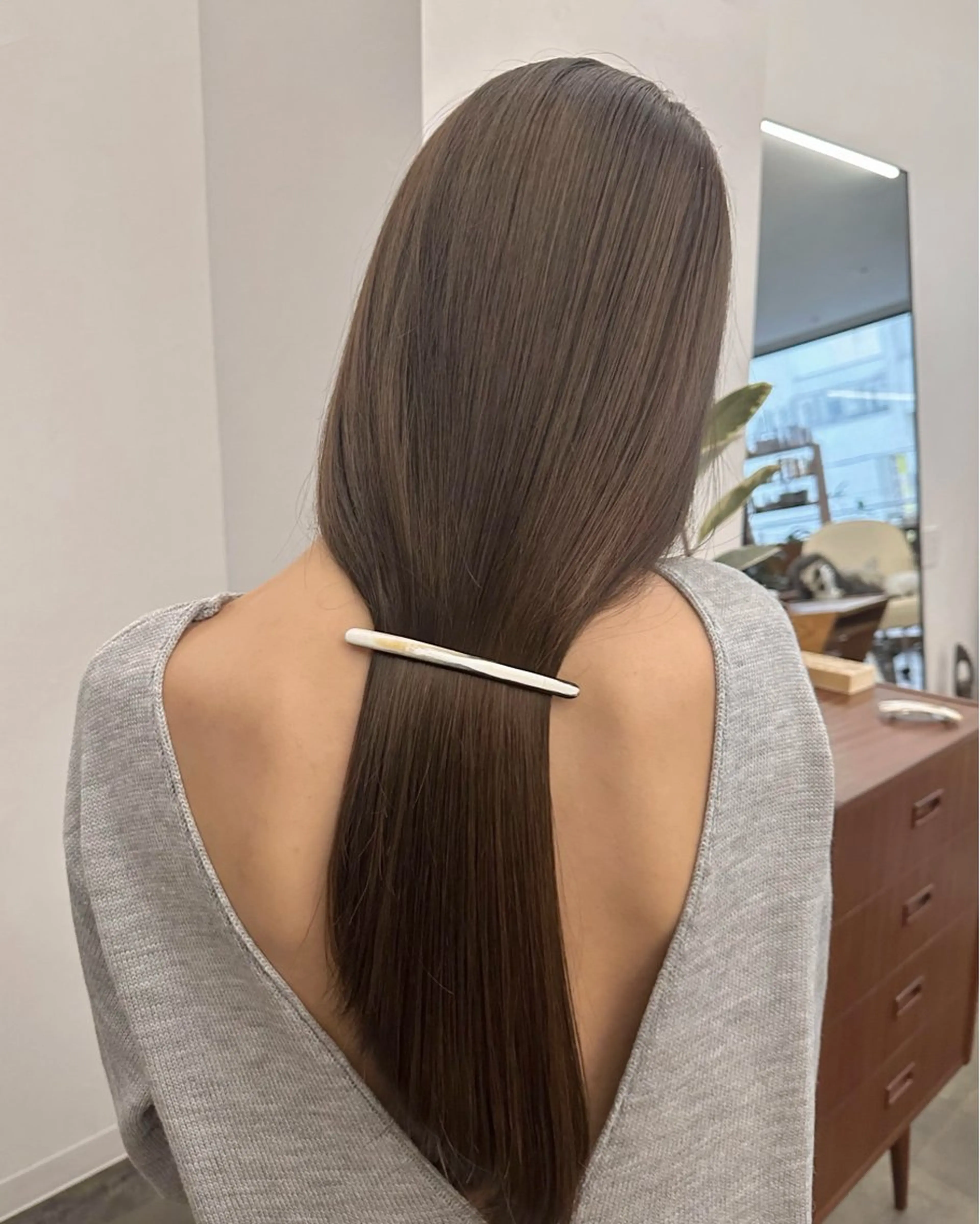 ロング 髪質改善 pole/apartment所属・札幌美容師 agehaのヘアスタイル