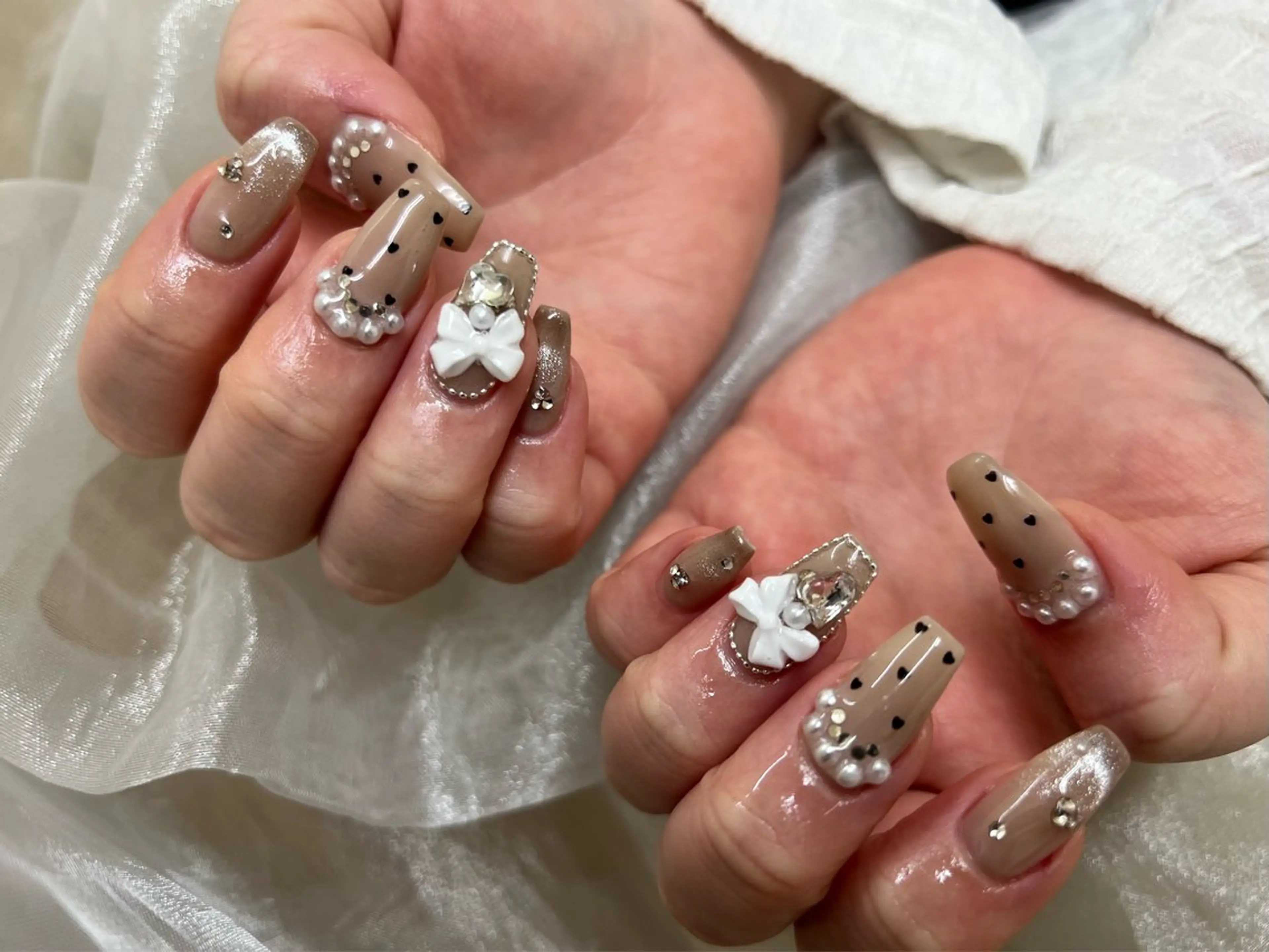 ネイル アートネイル 長さ出し ハンドネイル ViLL所属・🌺新小岩VILL Asa.のネイルデザイン