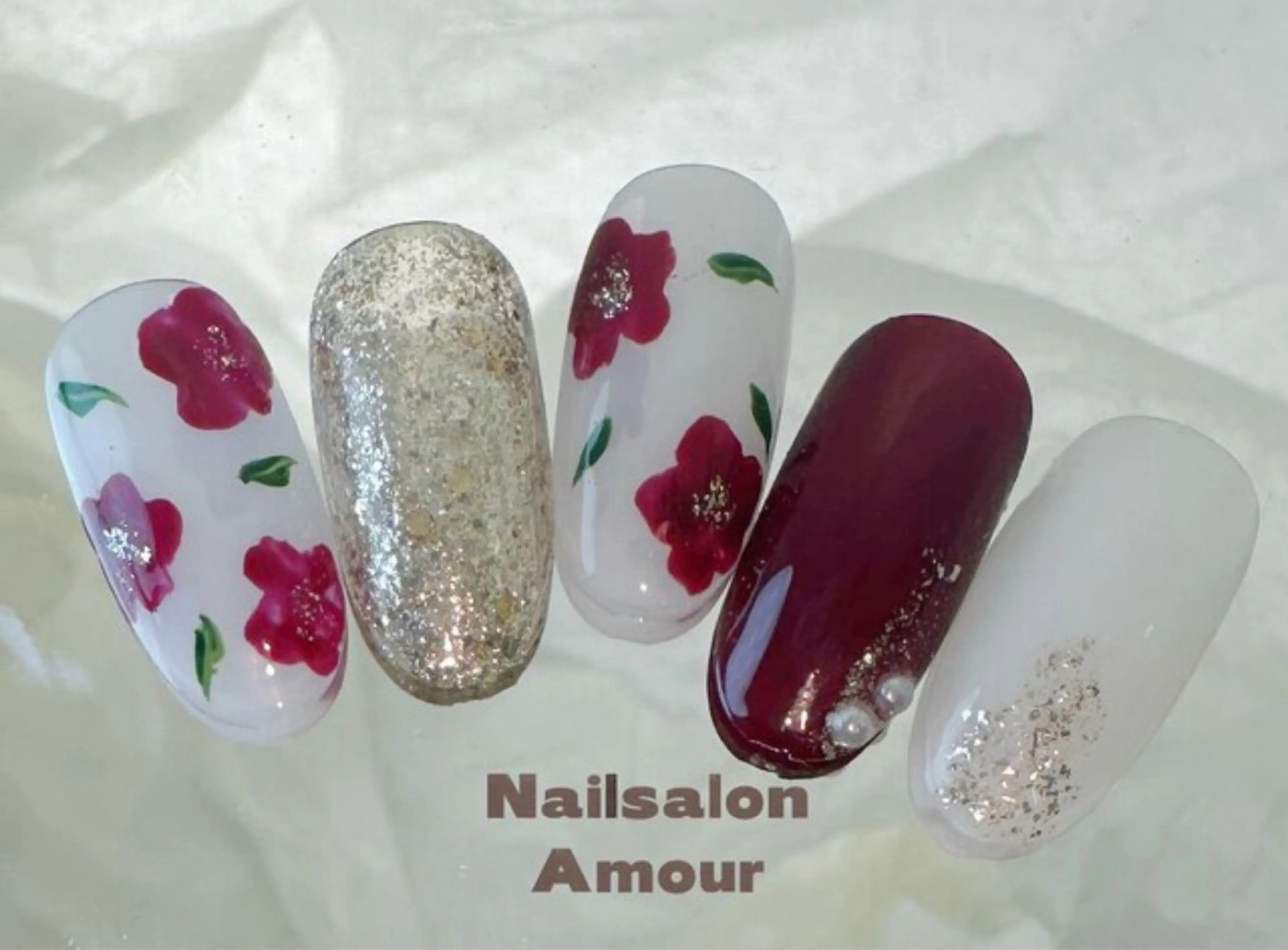 ネイル ハンドネイル 🫧 はる🩵のネイルデザイン