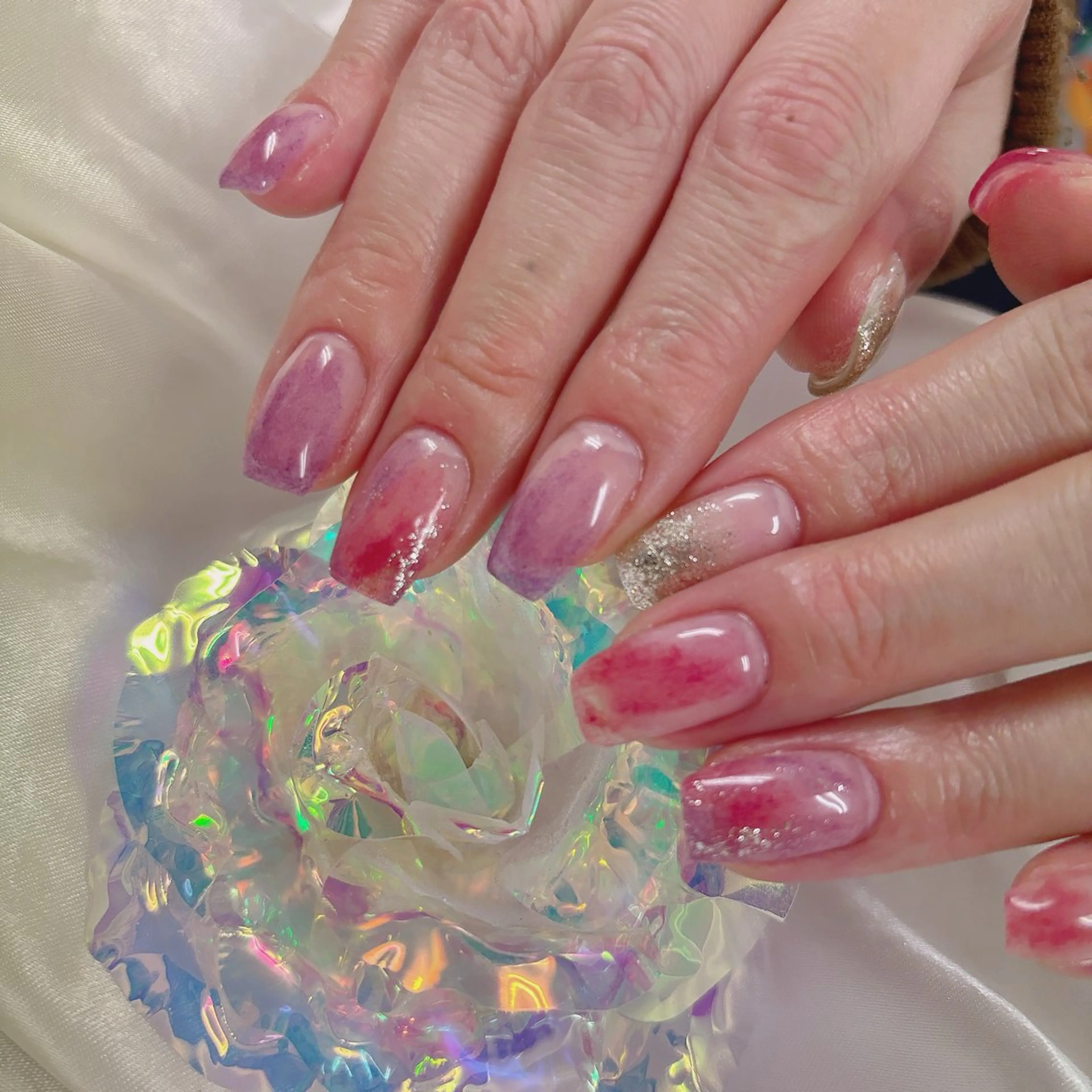 ネイル アートネイル フットネイル フレンチネイル ジェルネイル グラデーション ハンドネイル 💎ビューティサロン 湘南 RIRAN💎のネイルデザイン