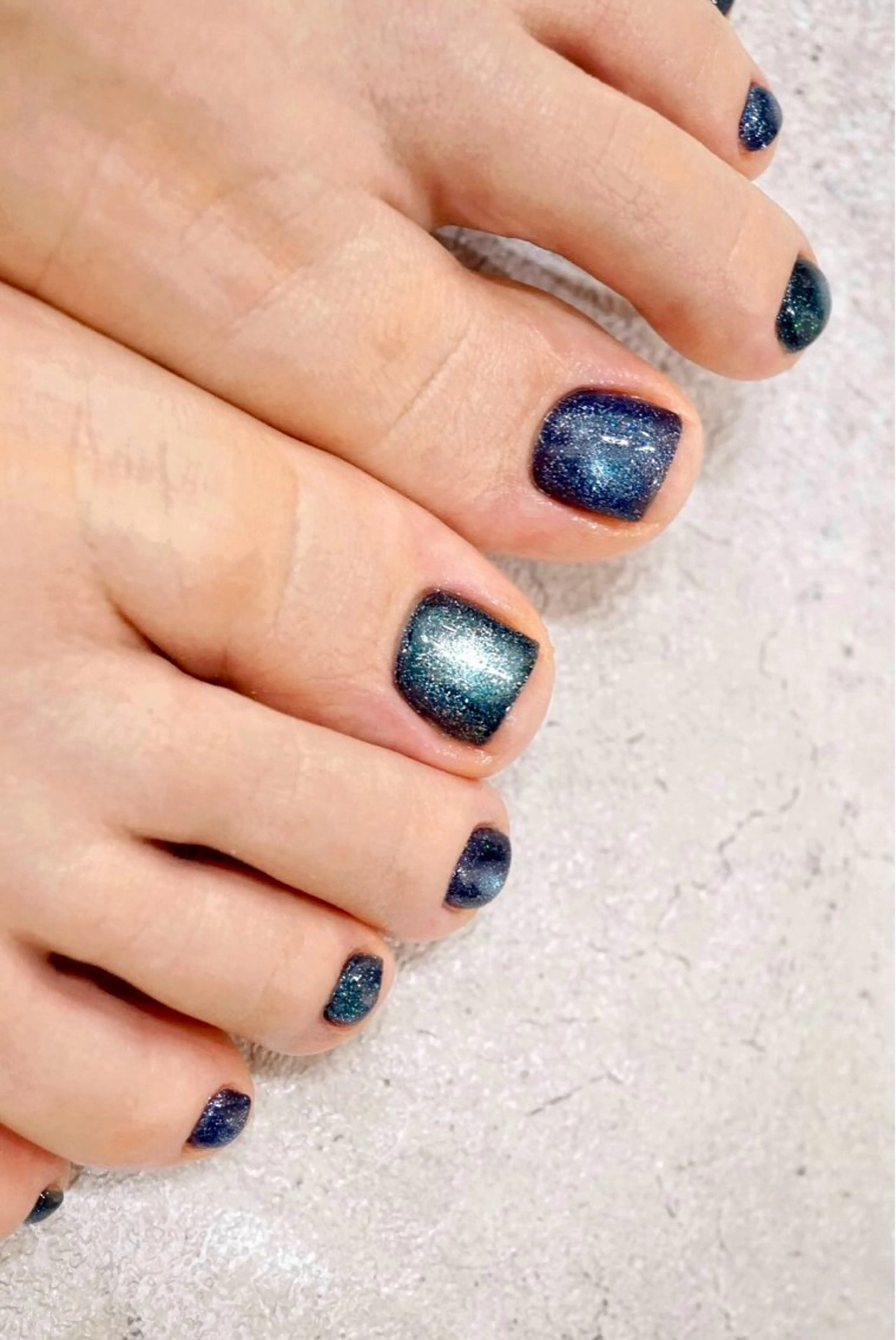 フットジェルネイルの写真