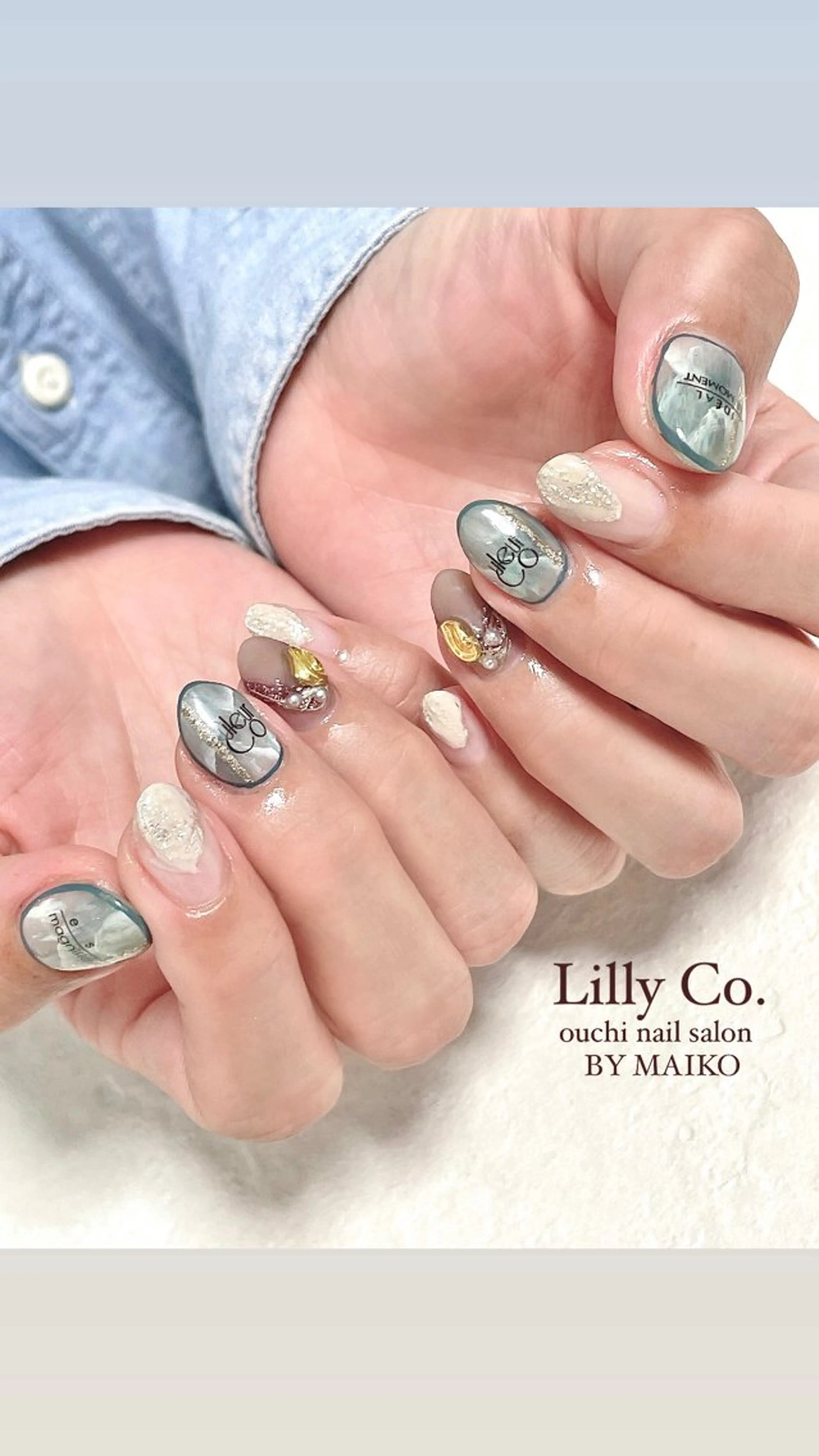 ネイル ハンドネイル ハンドケア Lilly Co.のネイルデザイン