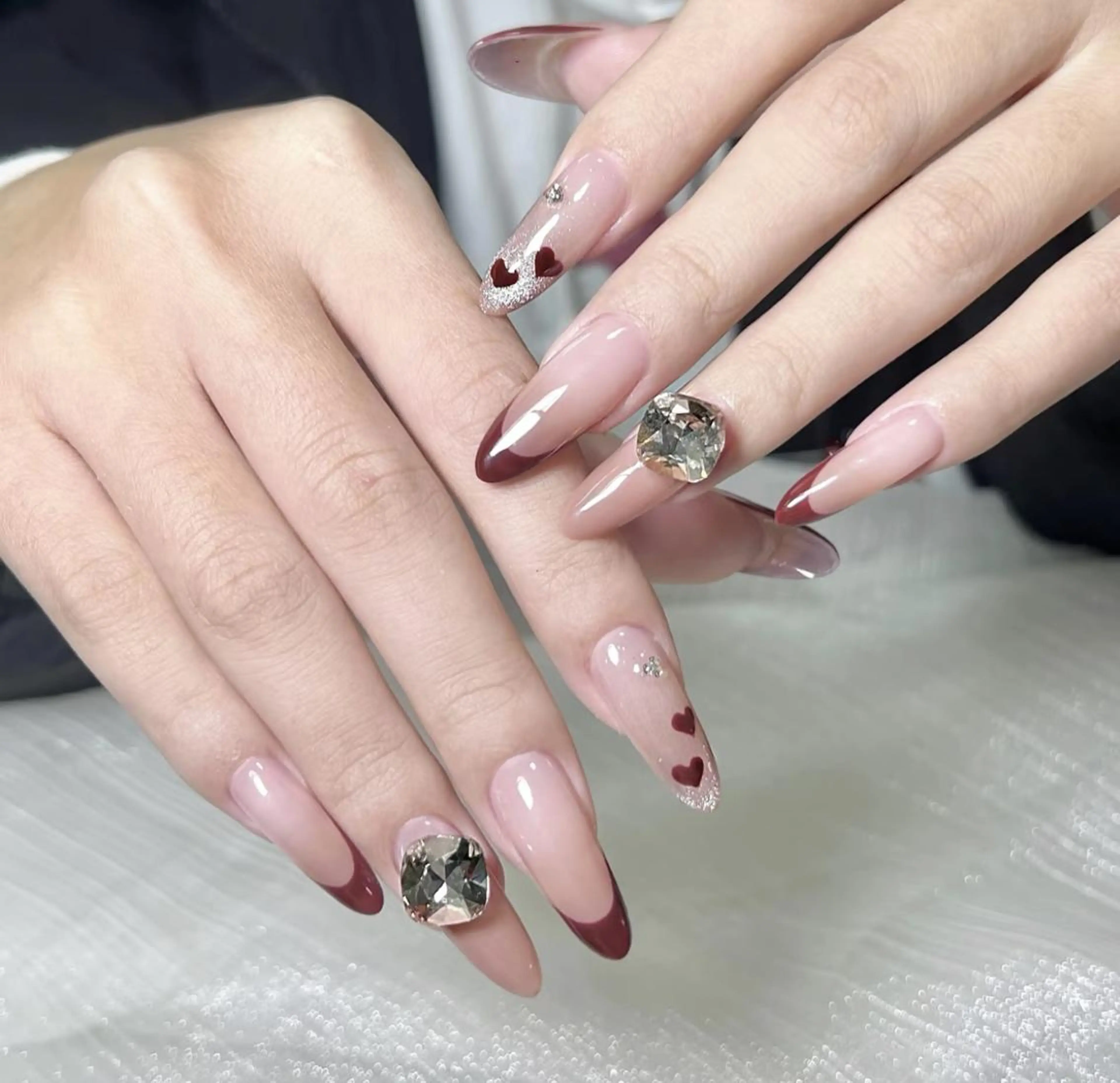 ネイル ハンドネイル ハンドケア 🍑 momo_nailのネイルデザイン
