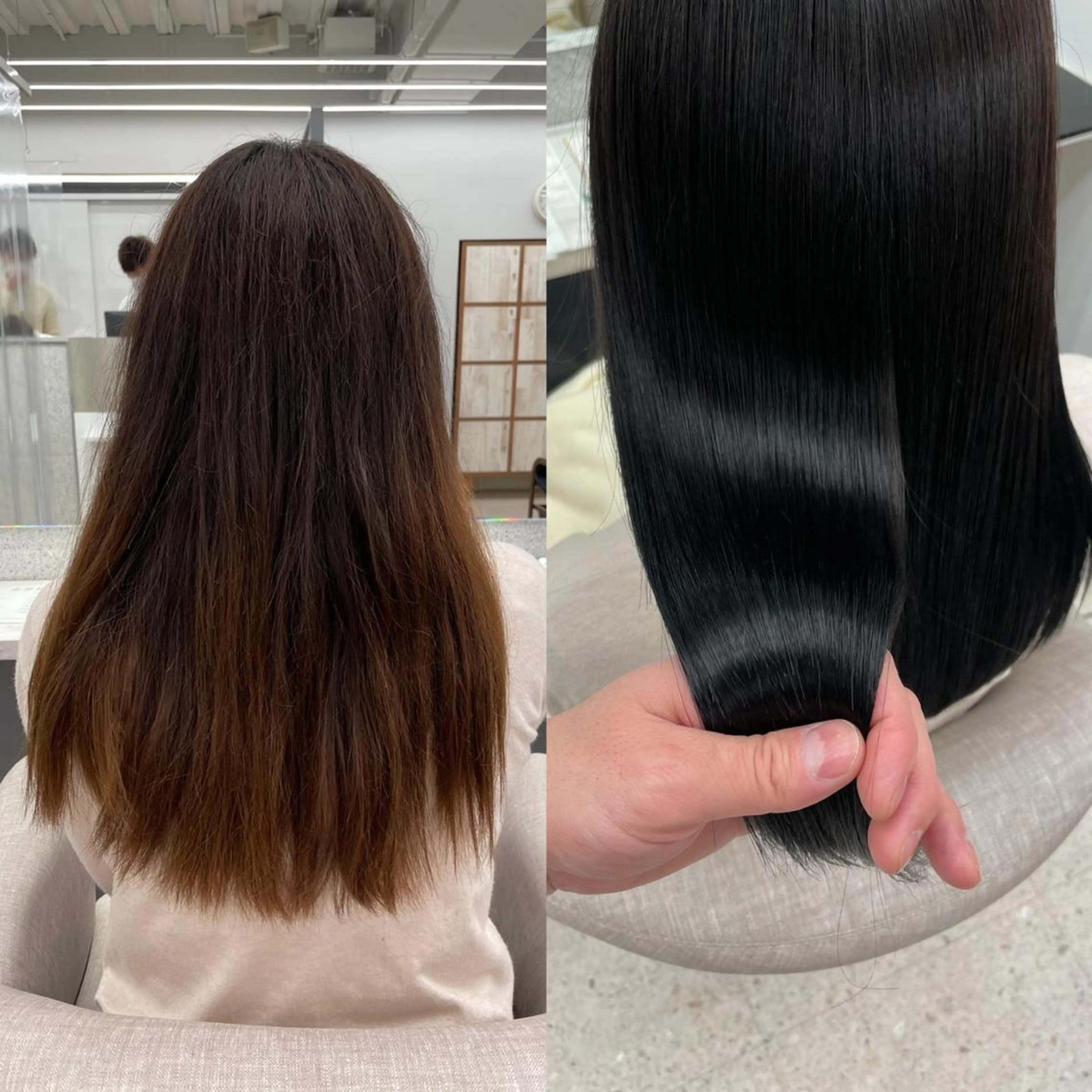 ロング カラー 指名支持率NO.1 スタイリストのヘアスタイル