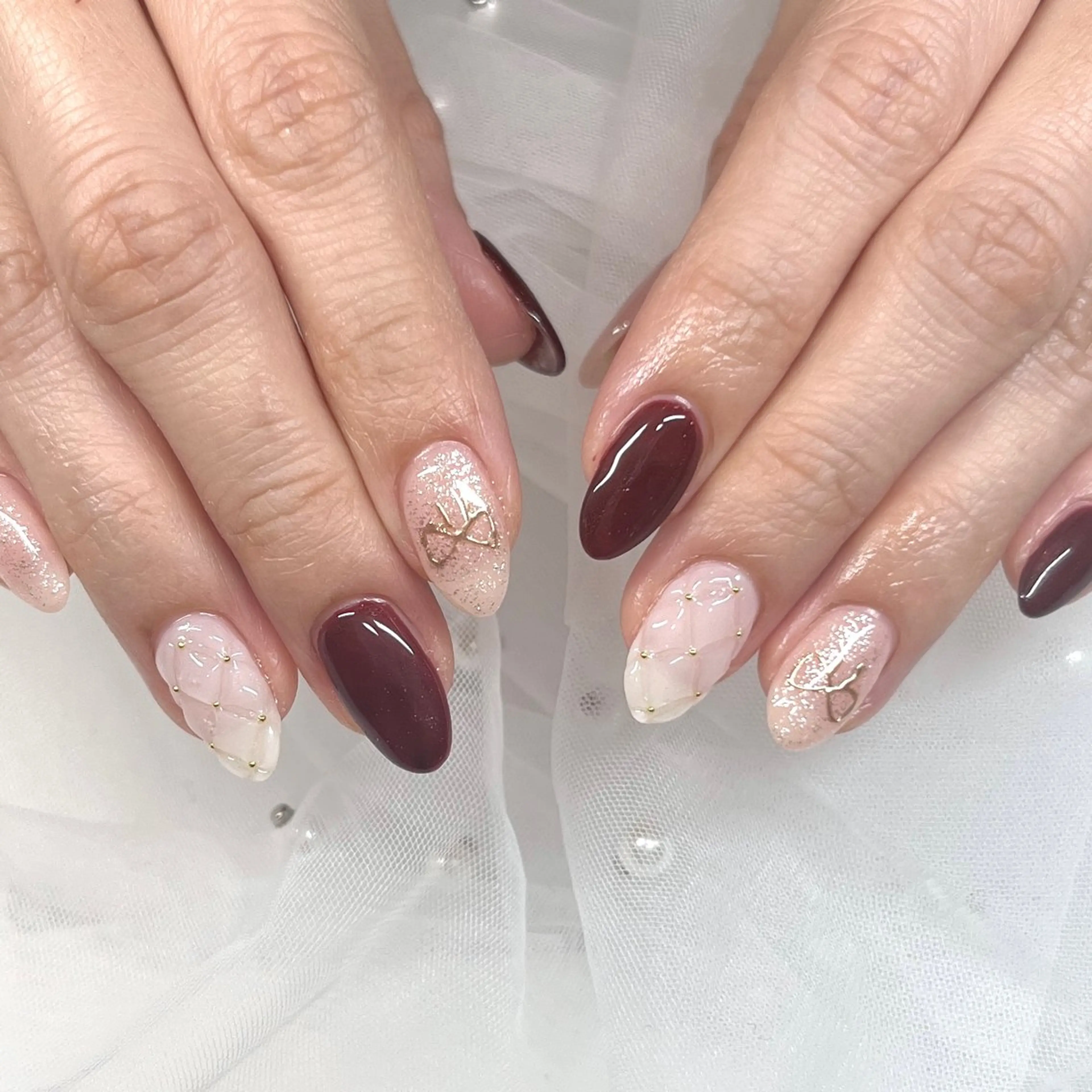 ネイル エルバイノリコ加藤 パラジェル取り扱い店のネイルデザイン