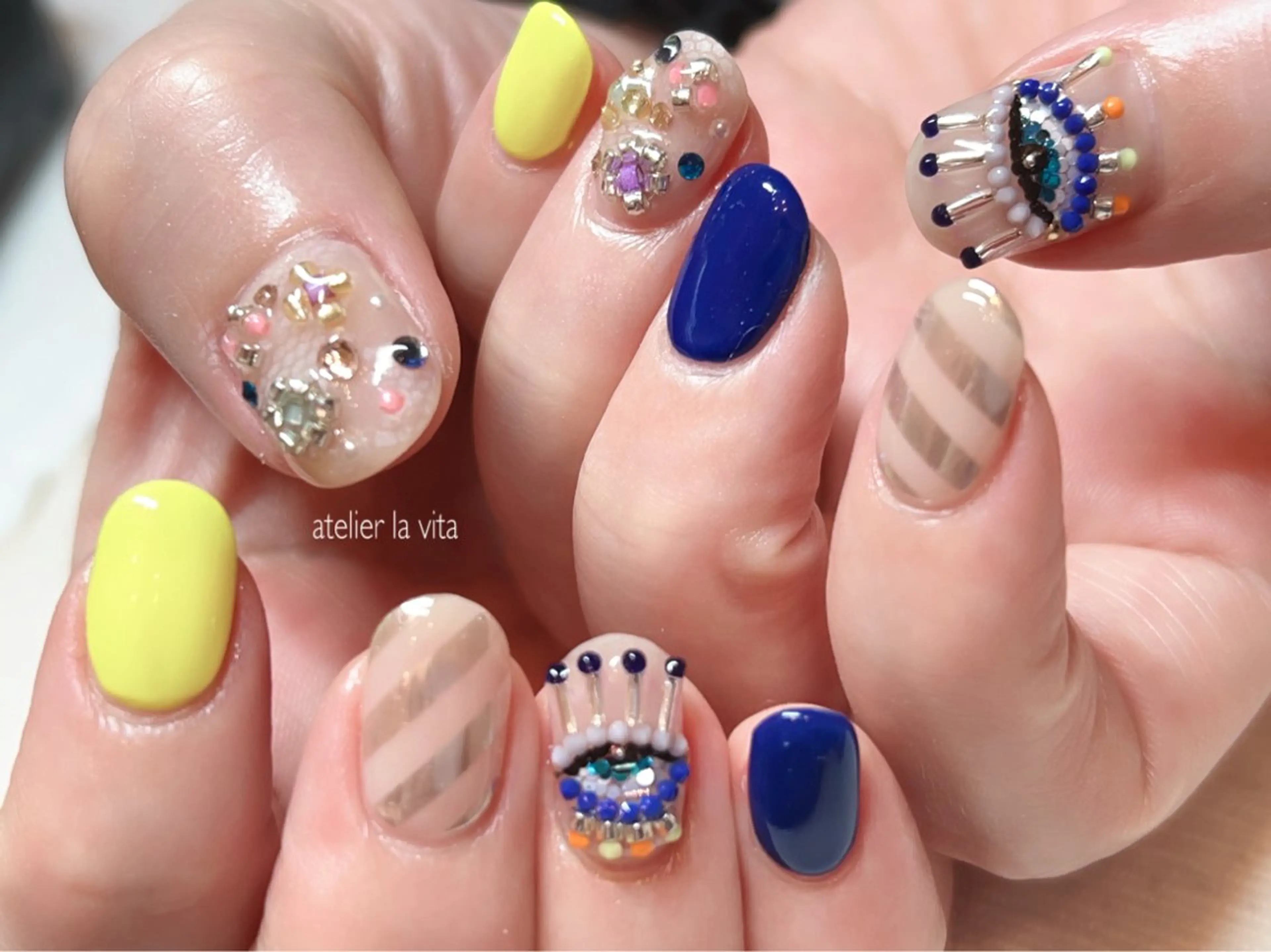 ネイル アートネイル atelier la vita所属・lavita. mimuraのネイルデザイン