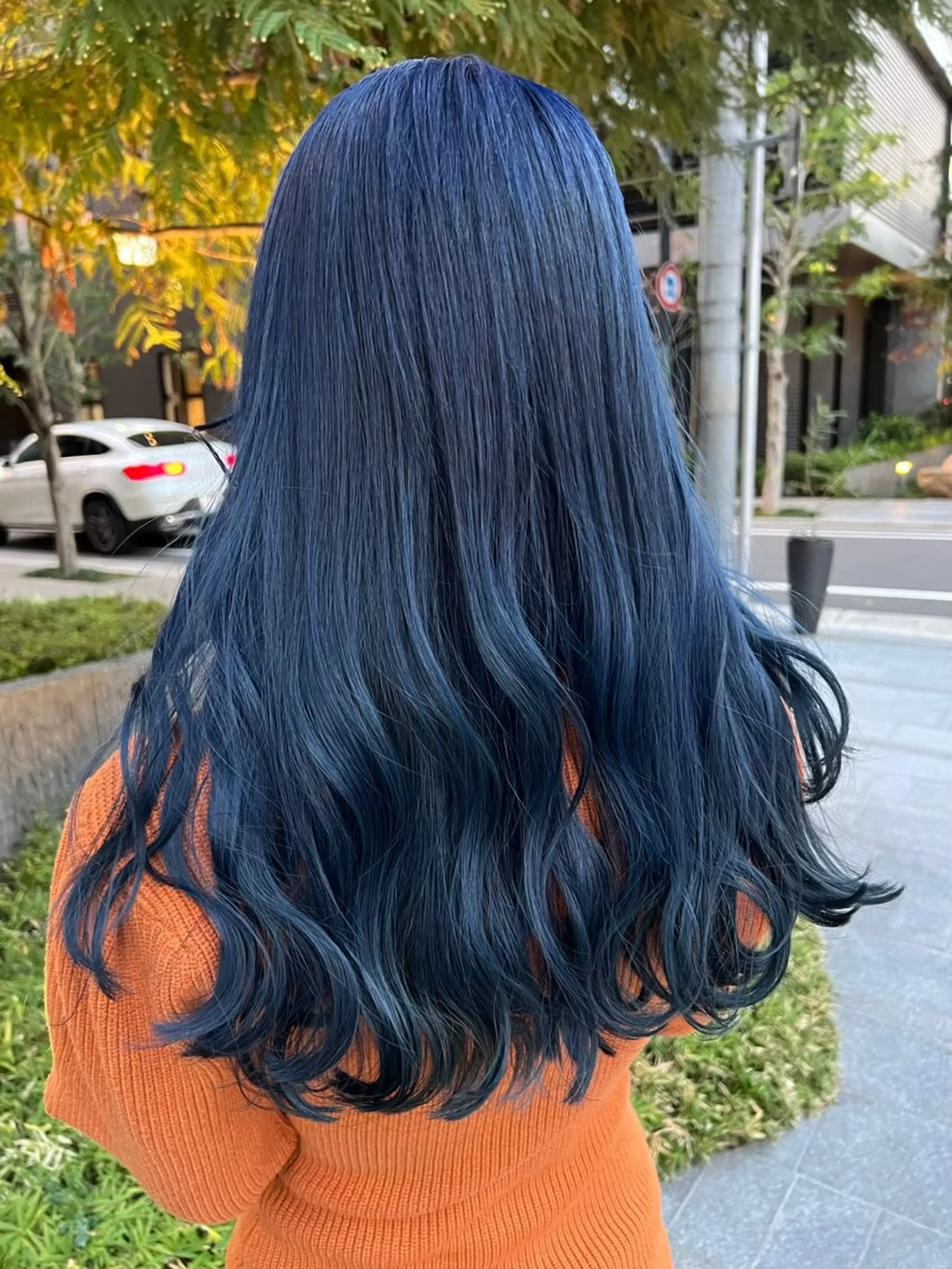 カラー ネイビーカラー リアム 【LIam】のヘアスタイル