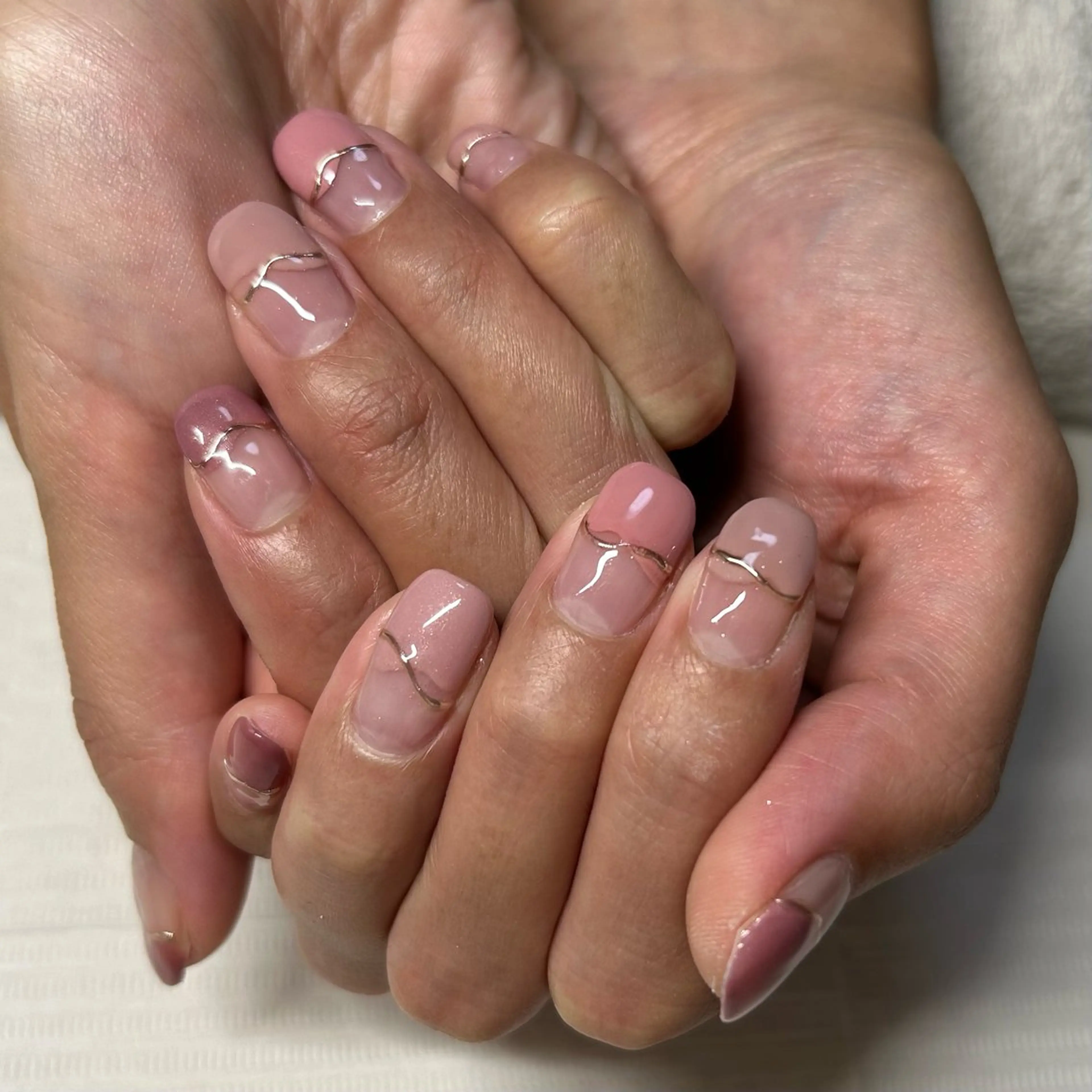 ネイル フレンチネイル kurumi nail/eyeのネイルデザイン