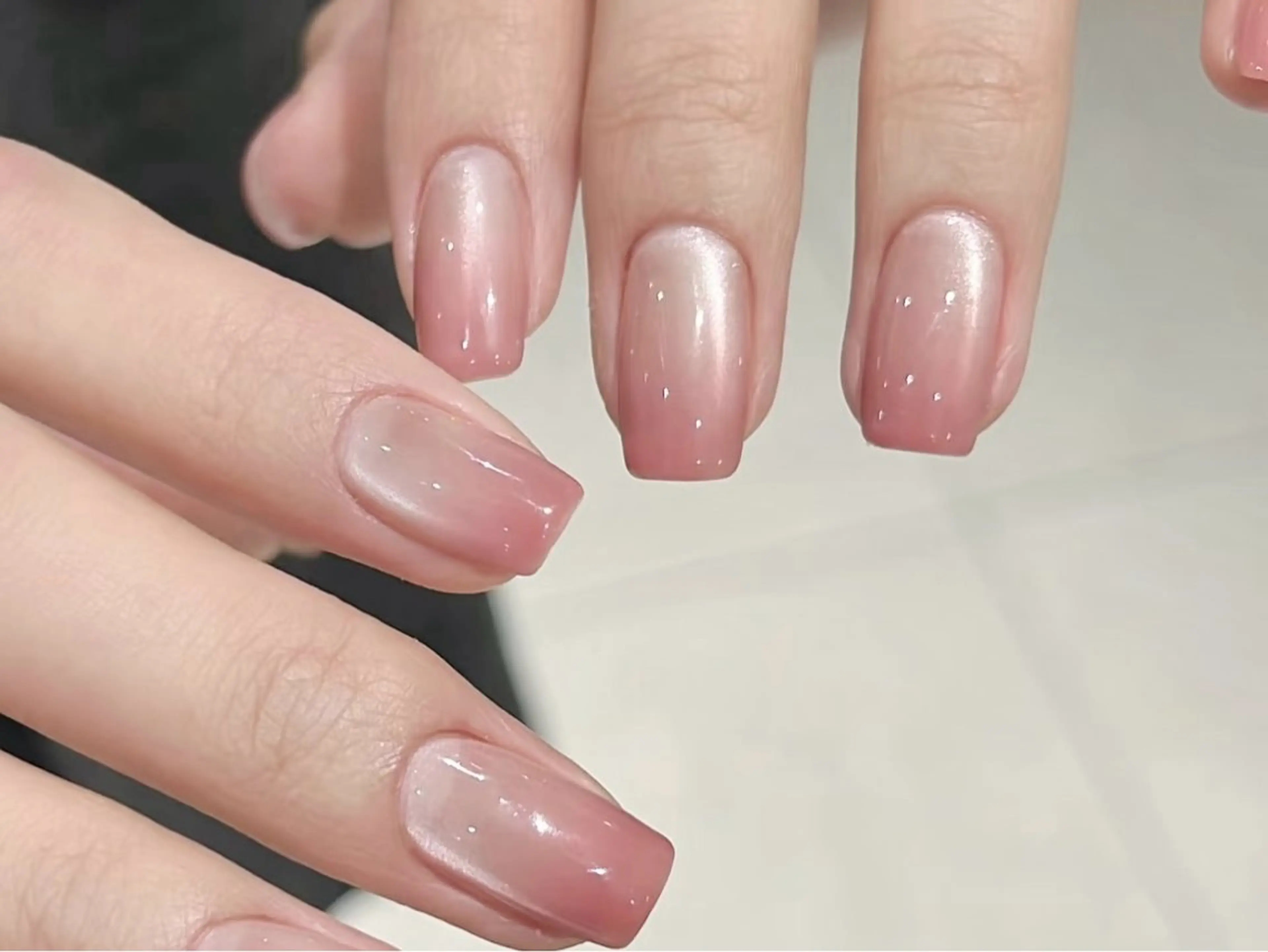 ネイル ジェルネイル 韓国ネイル 持ち込み オフィスネイル パラジェル ワンホンネイル 韓国ネイルのネイルデザイン