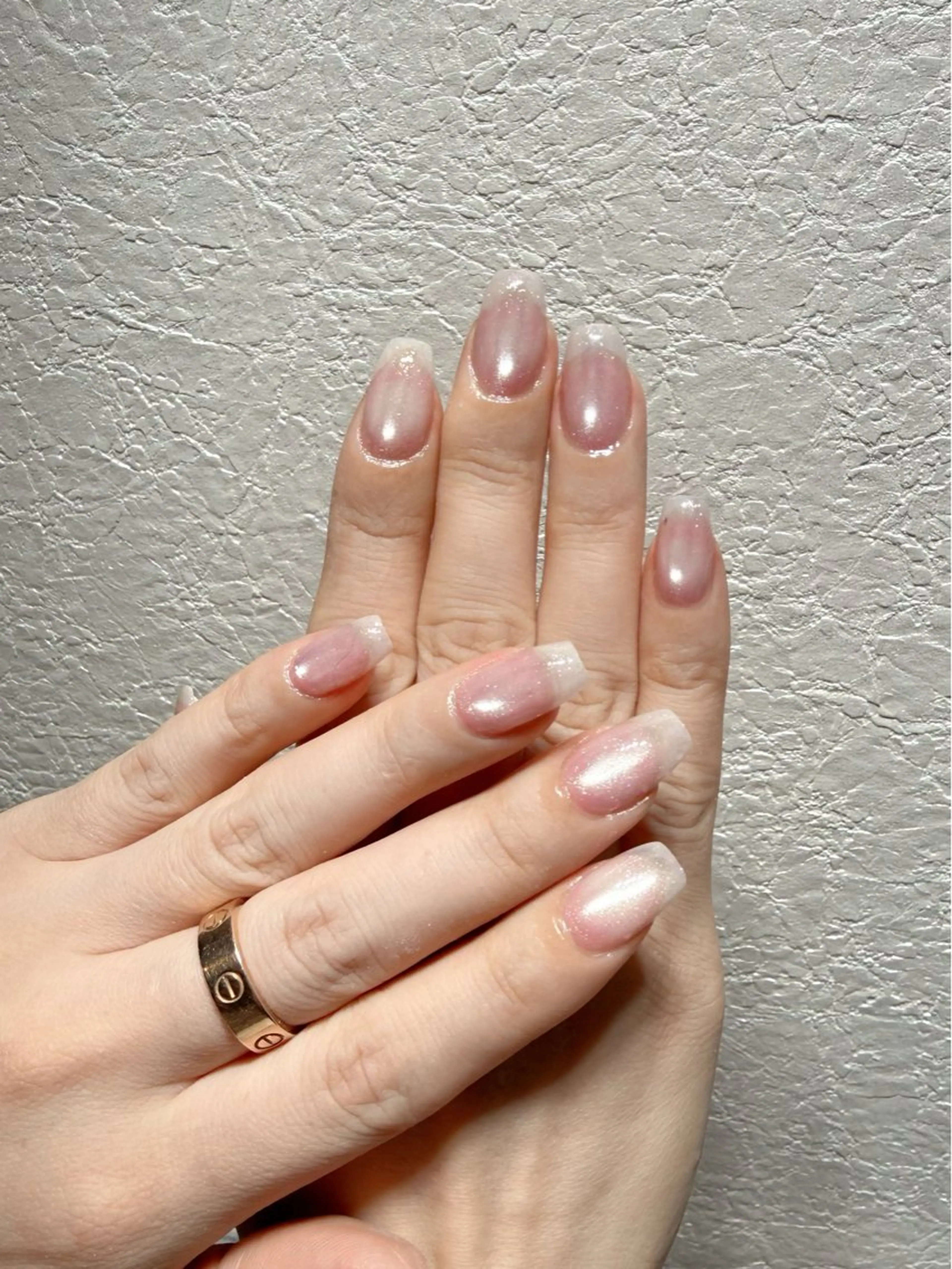 ネイル アートネイル フットネイル ジェルネイル ハート マグネットネイル Babarla Nailのネイルデザイン