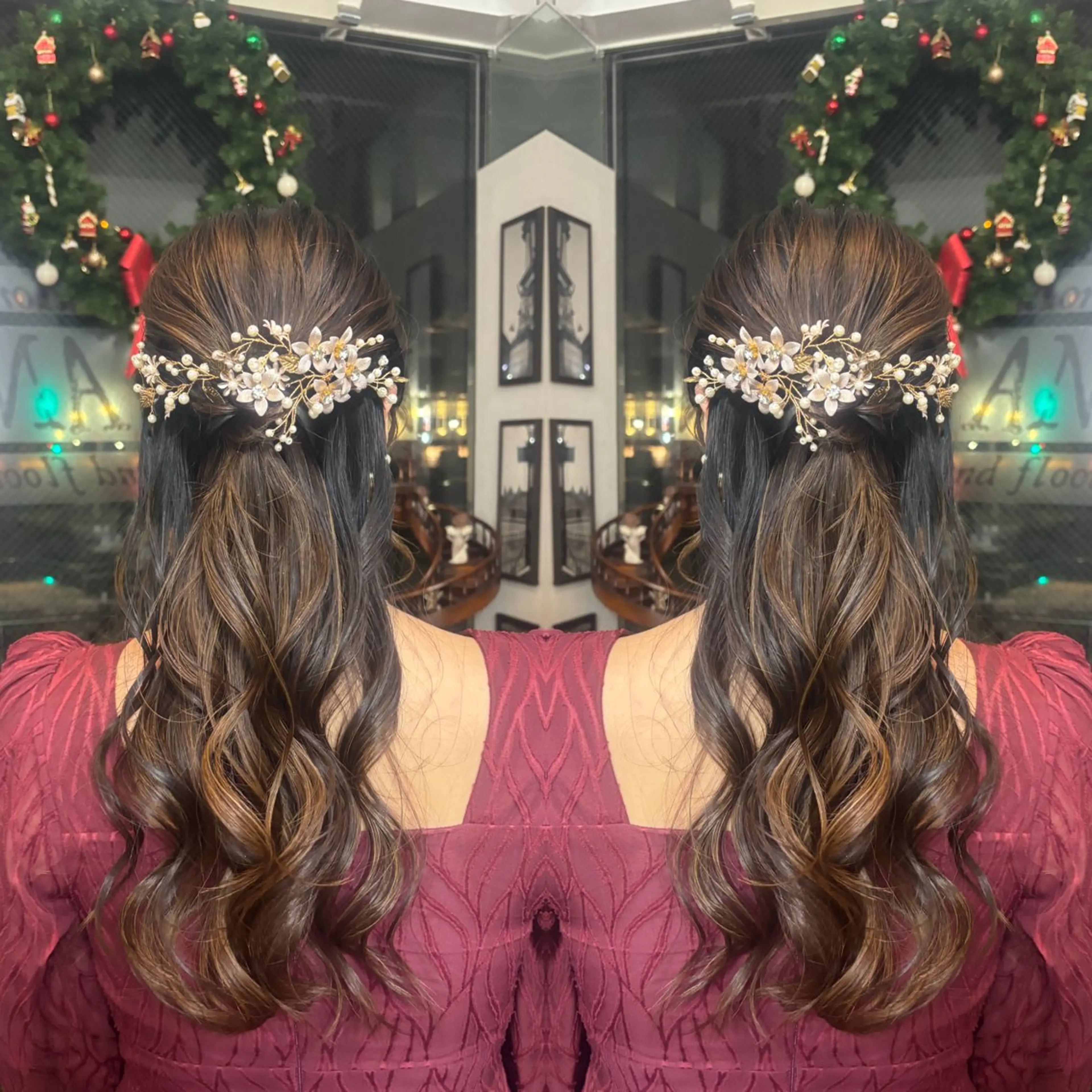 ロング ヘアアレンジ ☻モエカ/ハイトーン アレンジ☻のヘアスタイル