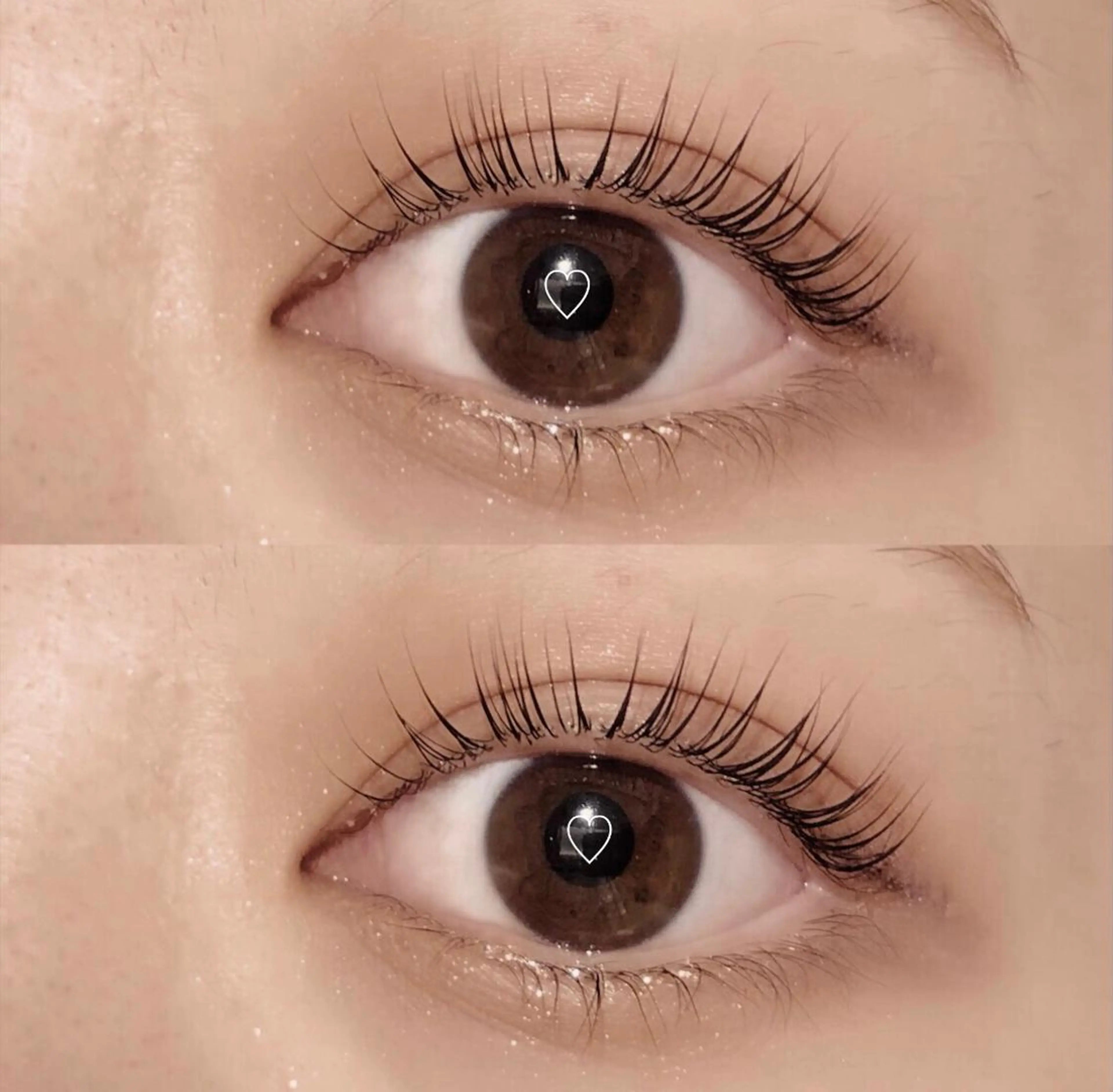 マツエク・マツパ パリジェンヌラッシュリフト sol bydiar /　riho🌺:)のマツエク・マツパデザイン