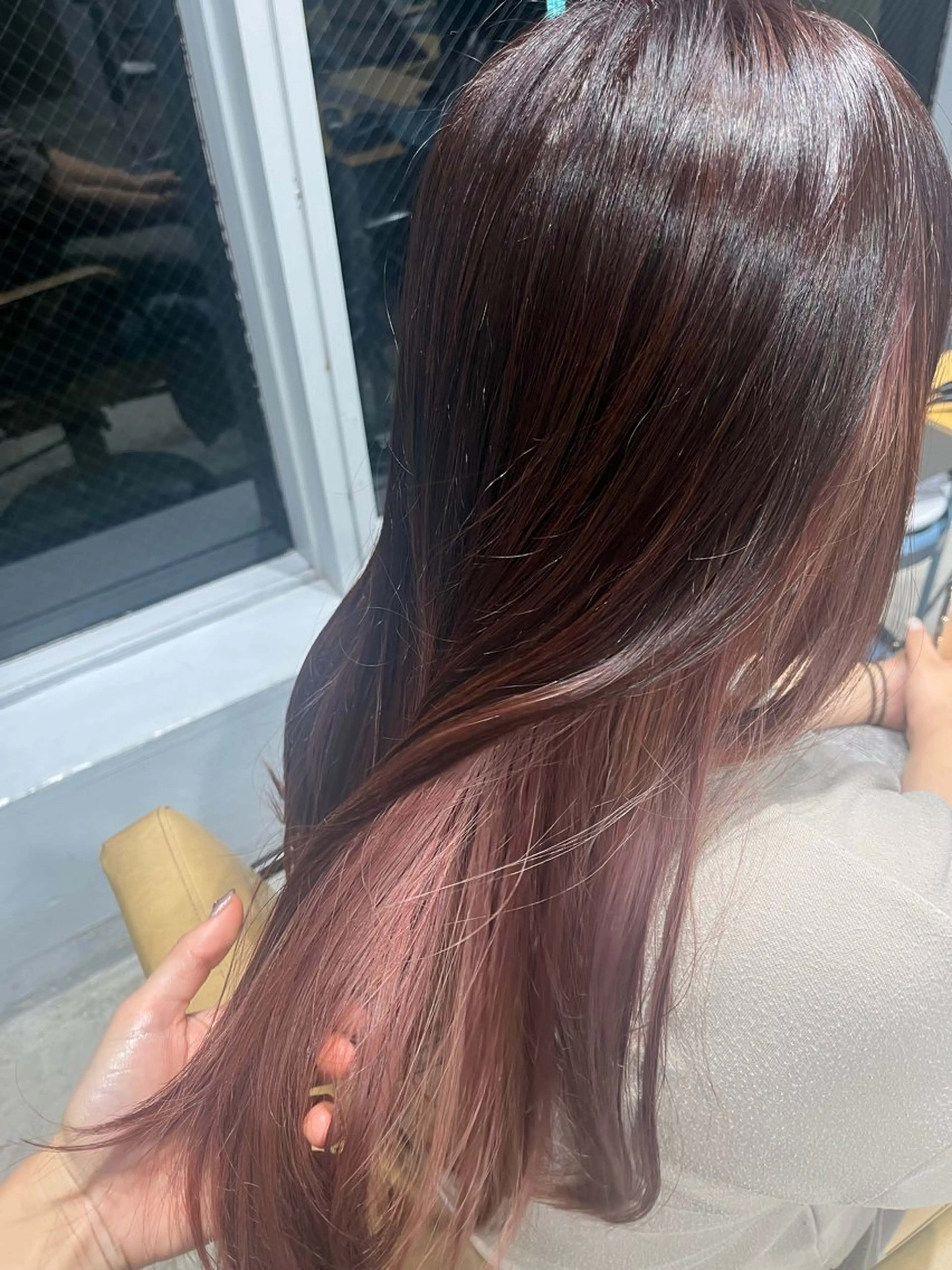 ロング カラー -さたけ たつき-のヘアスタイル