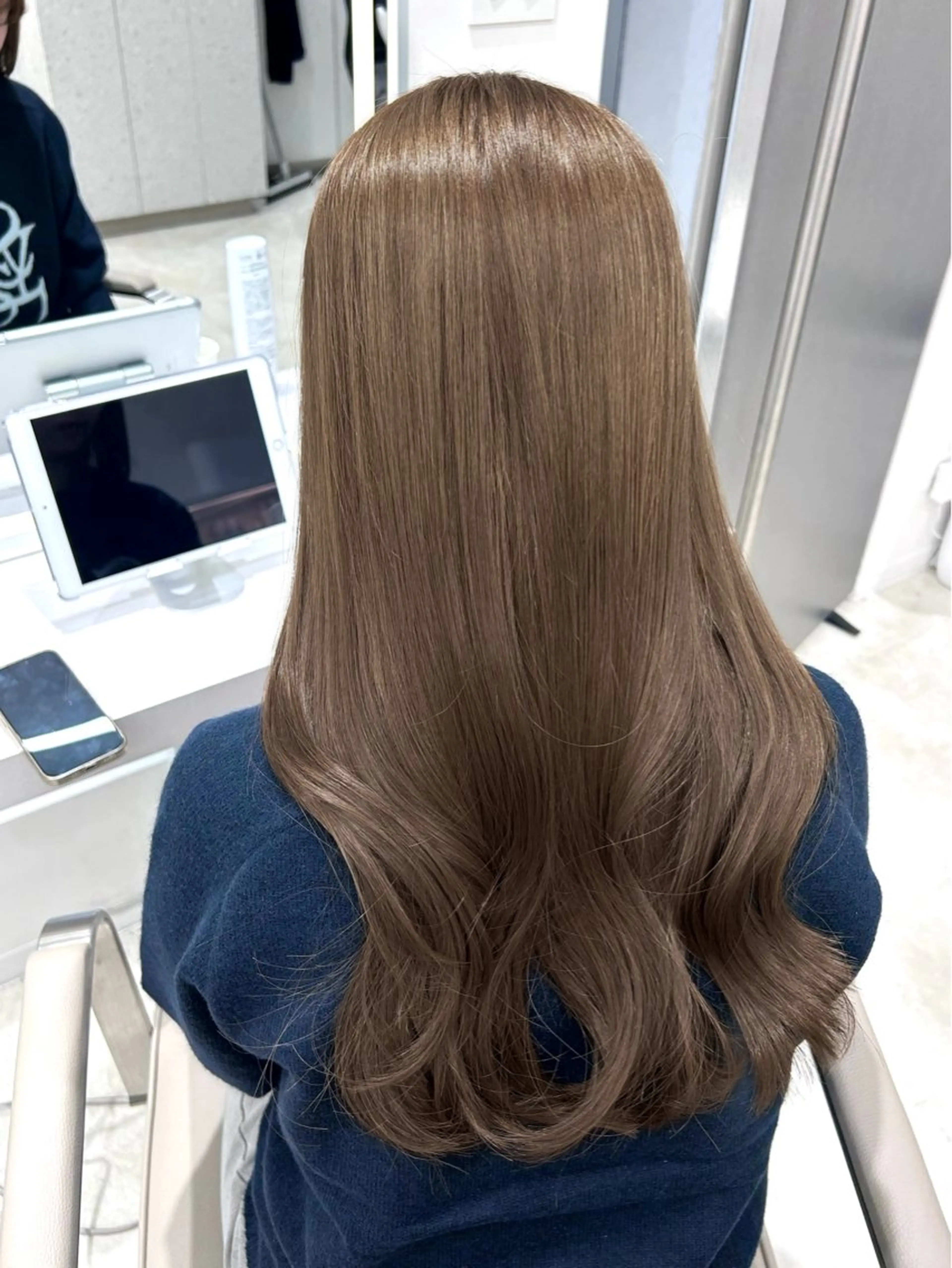 ロング カラー ヘアカラー トリートメント IVE所属・ダブルカラー髪質改善 /Annaのヘアスタイル