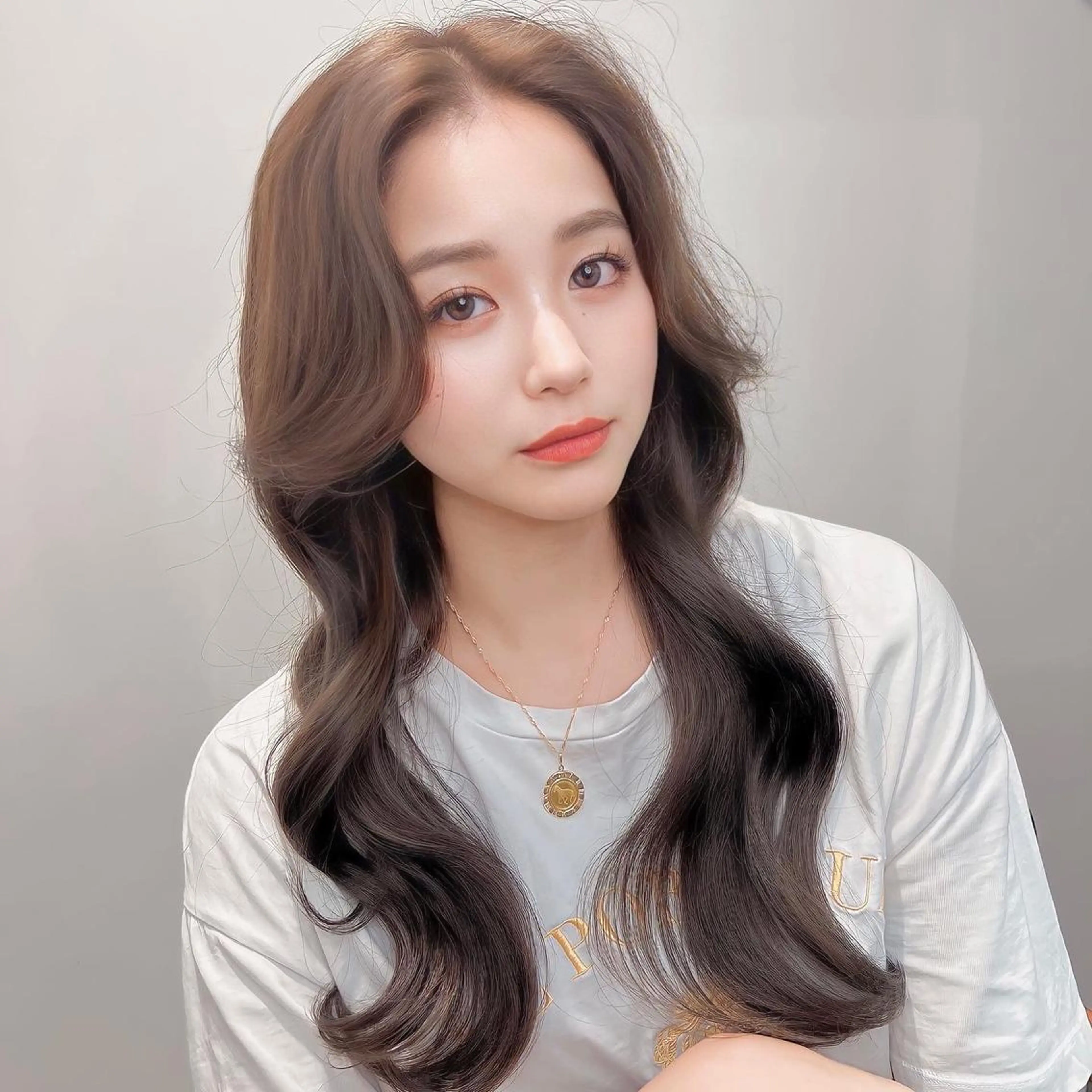 ロング カラー 韓国レイヤー/ 顔周り💕田中将吾のヘアスタイル