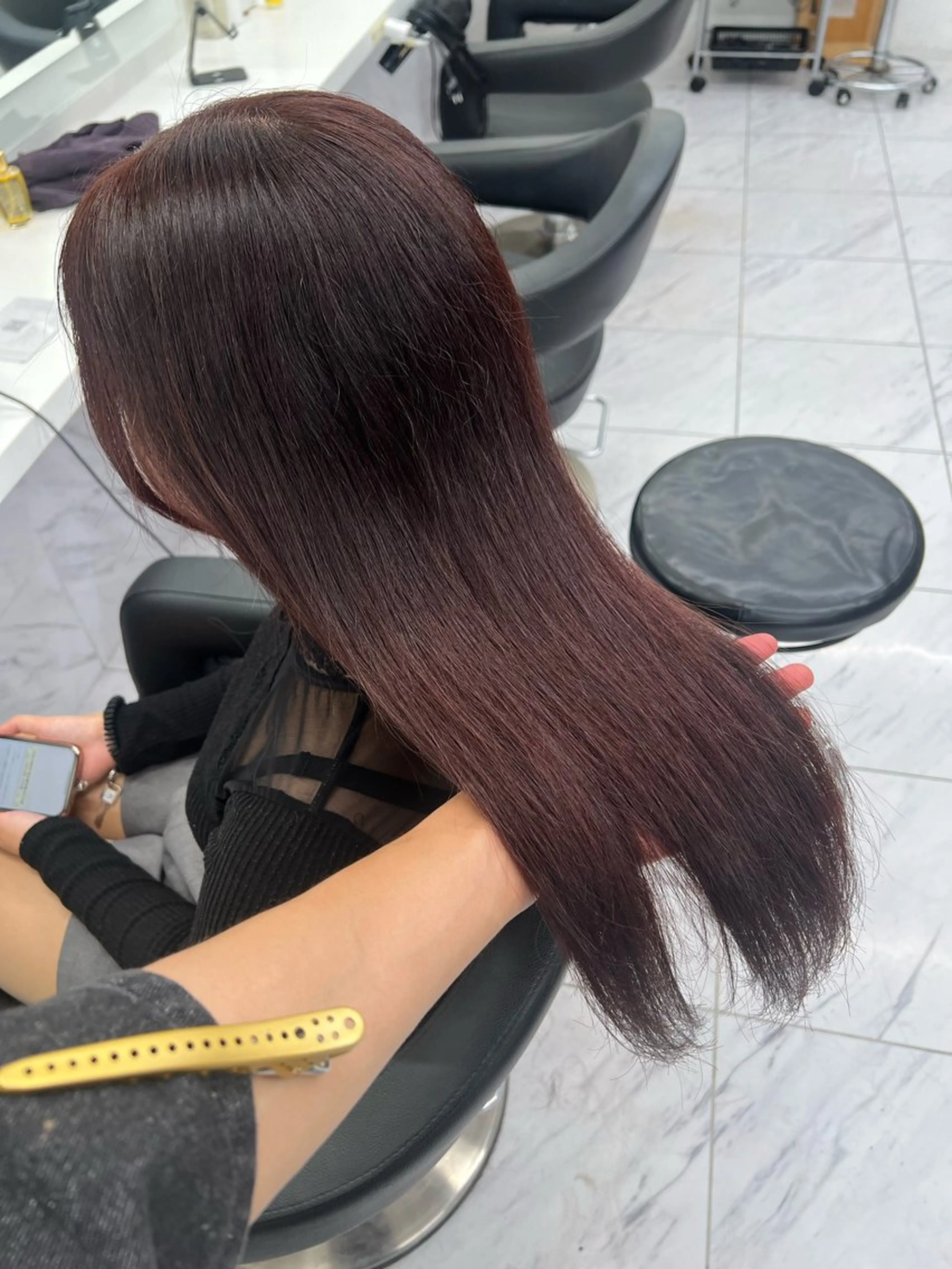 ショート カラー パーマ メンズ カット ヘアカラー トリートメント 韓国レイヤーカット /REIのヘアスタイル