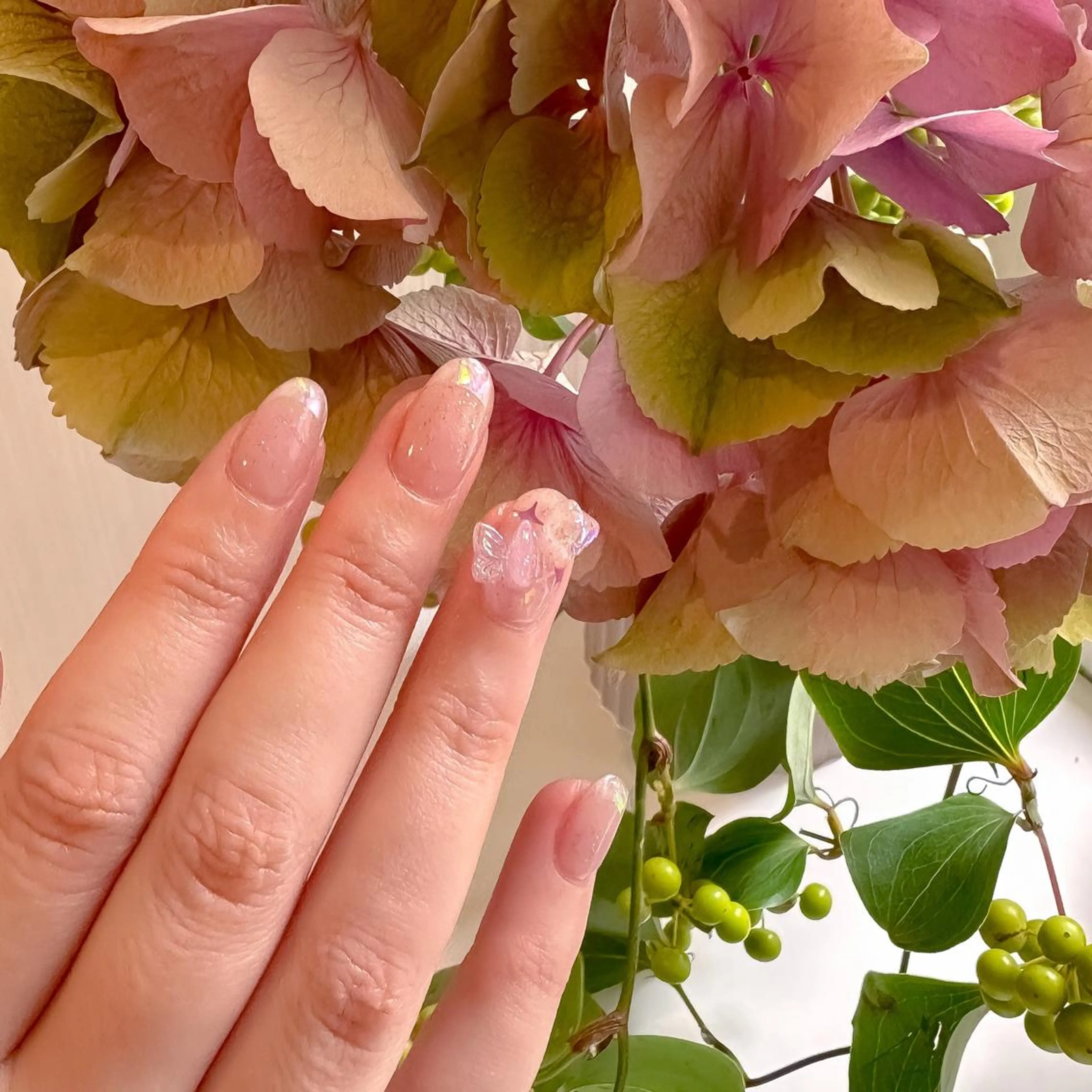 mewmew人気春ネイルデザイン🌸【オフ込み】爪を傷つけない施術/パラジェル/private salon/表参道南青山の写真