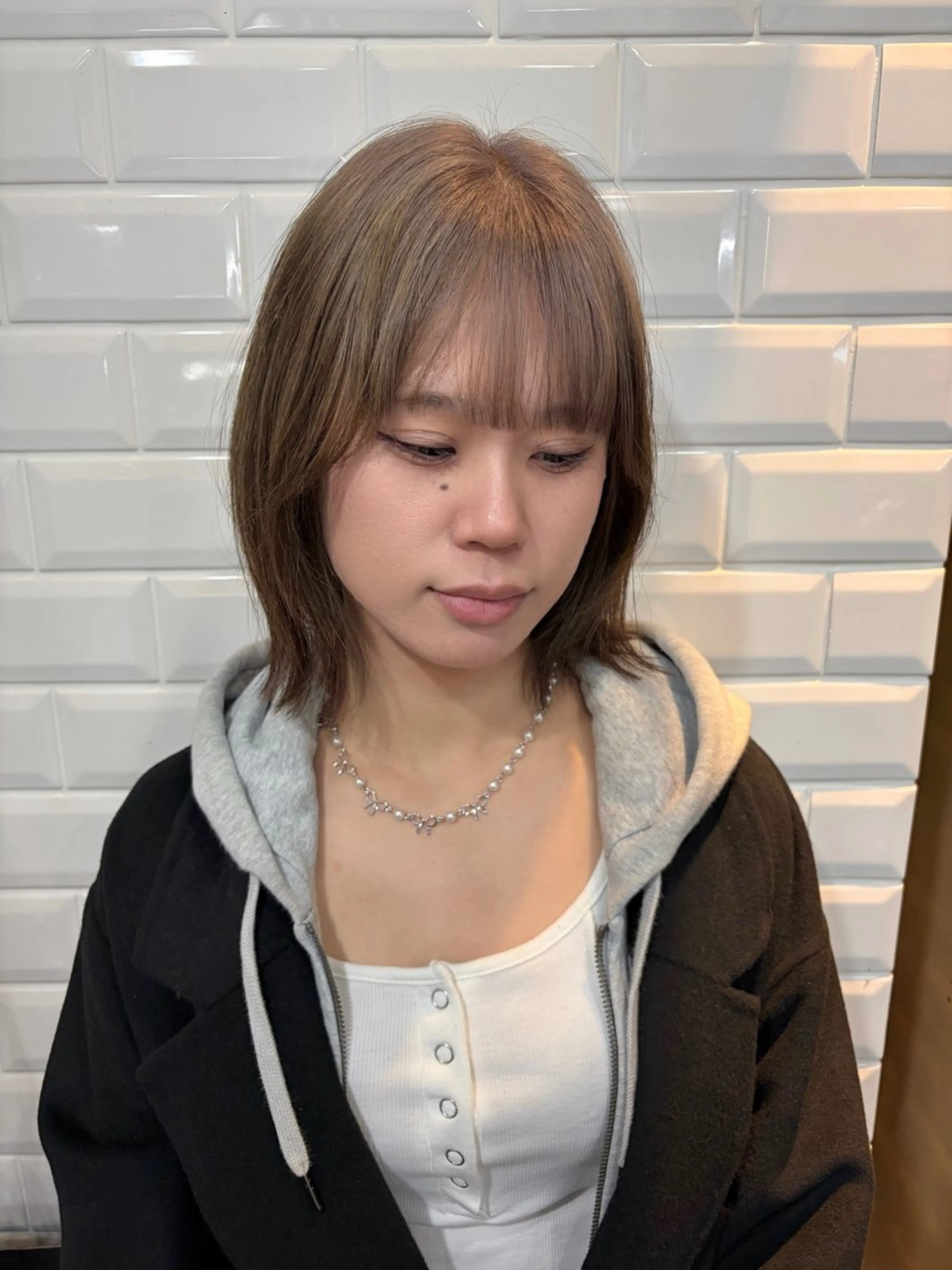 カラー APPiiS所属・オノデラ ハヅキのヘアスタイル