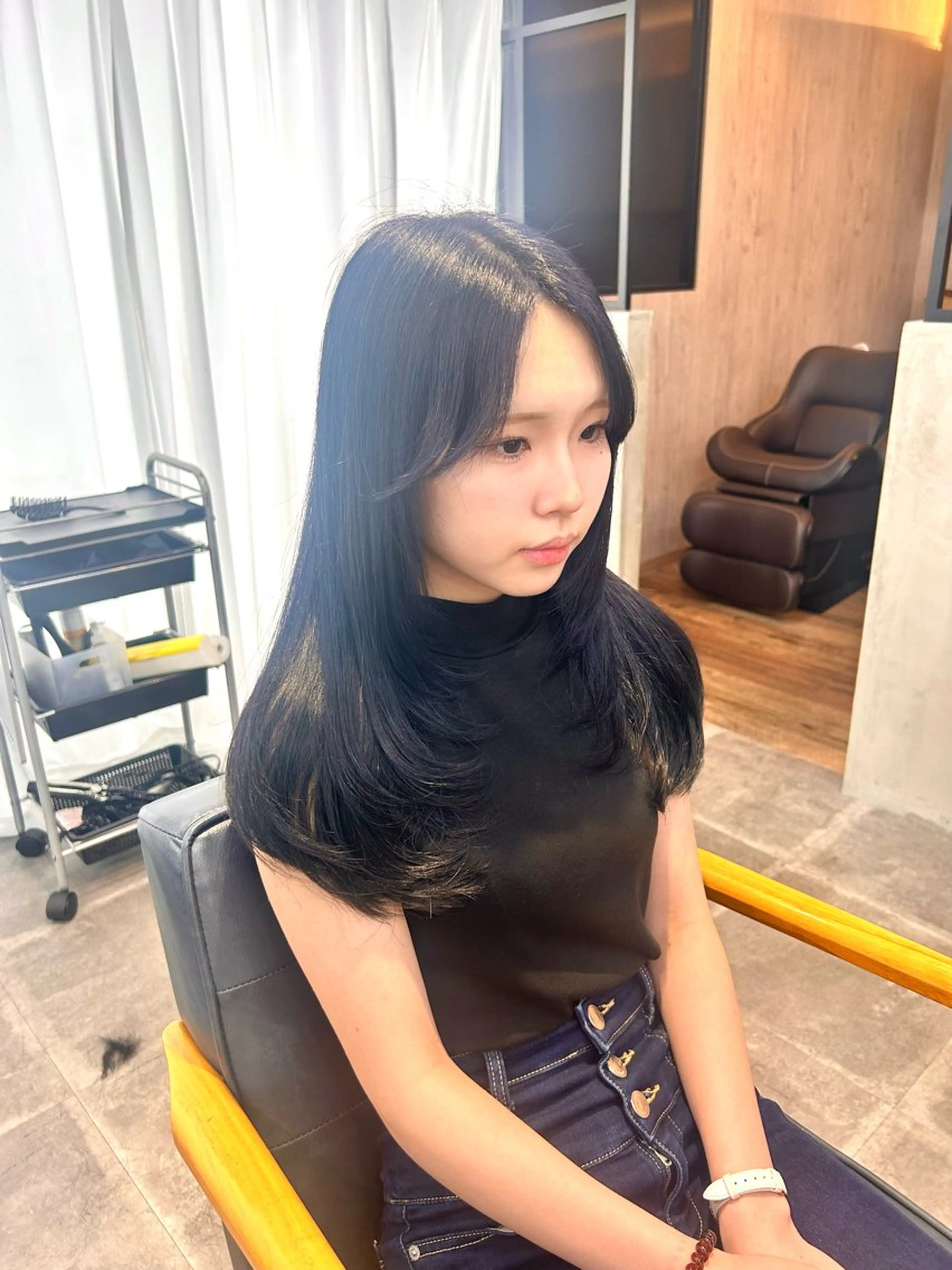 ロング カラー 韓国×髪質改善カラー 💎hinaのヘアスタイル