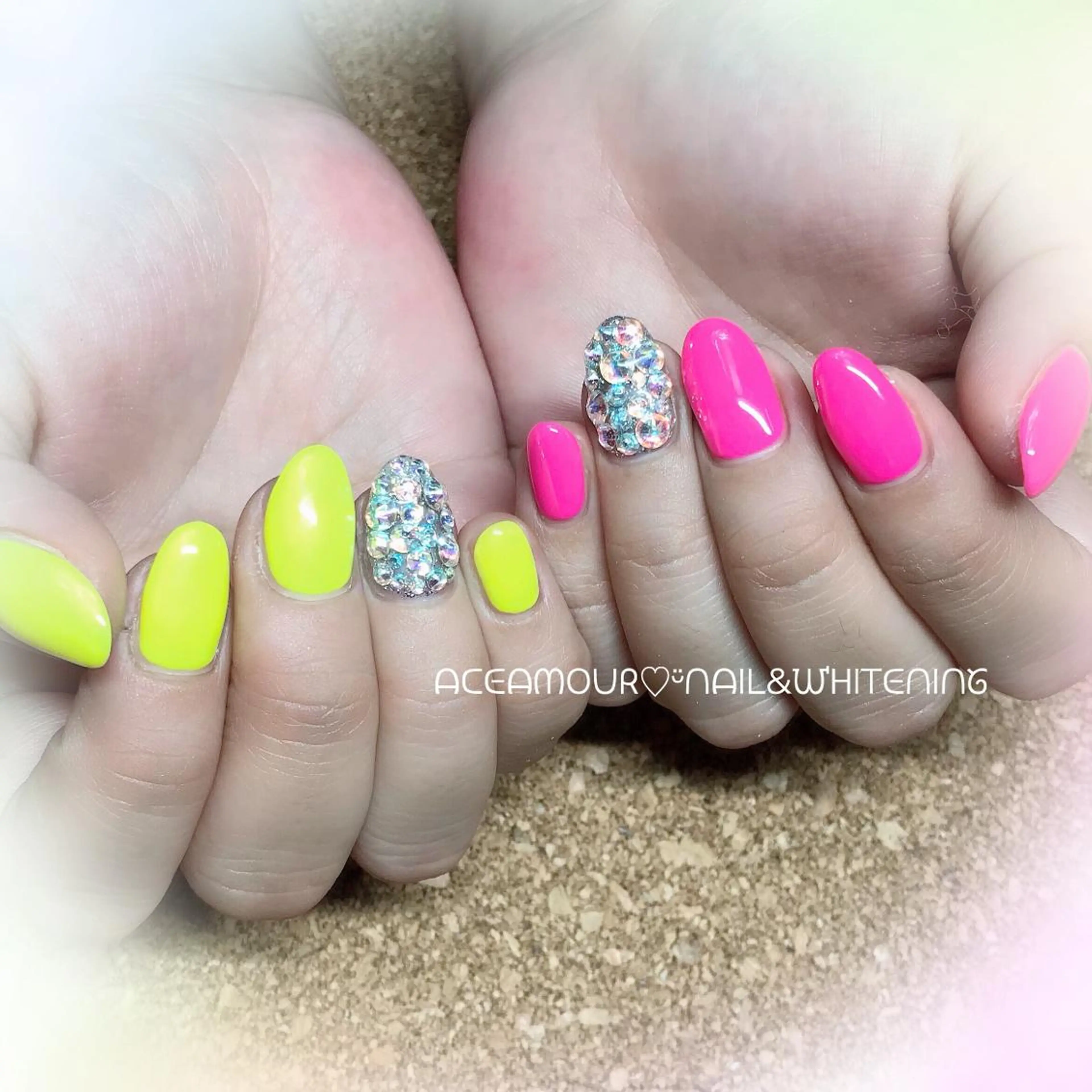 ネイル ネイル/耳つぼ /新ホワイトニングのネイルデザイン