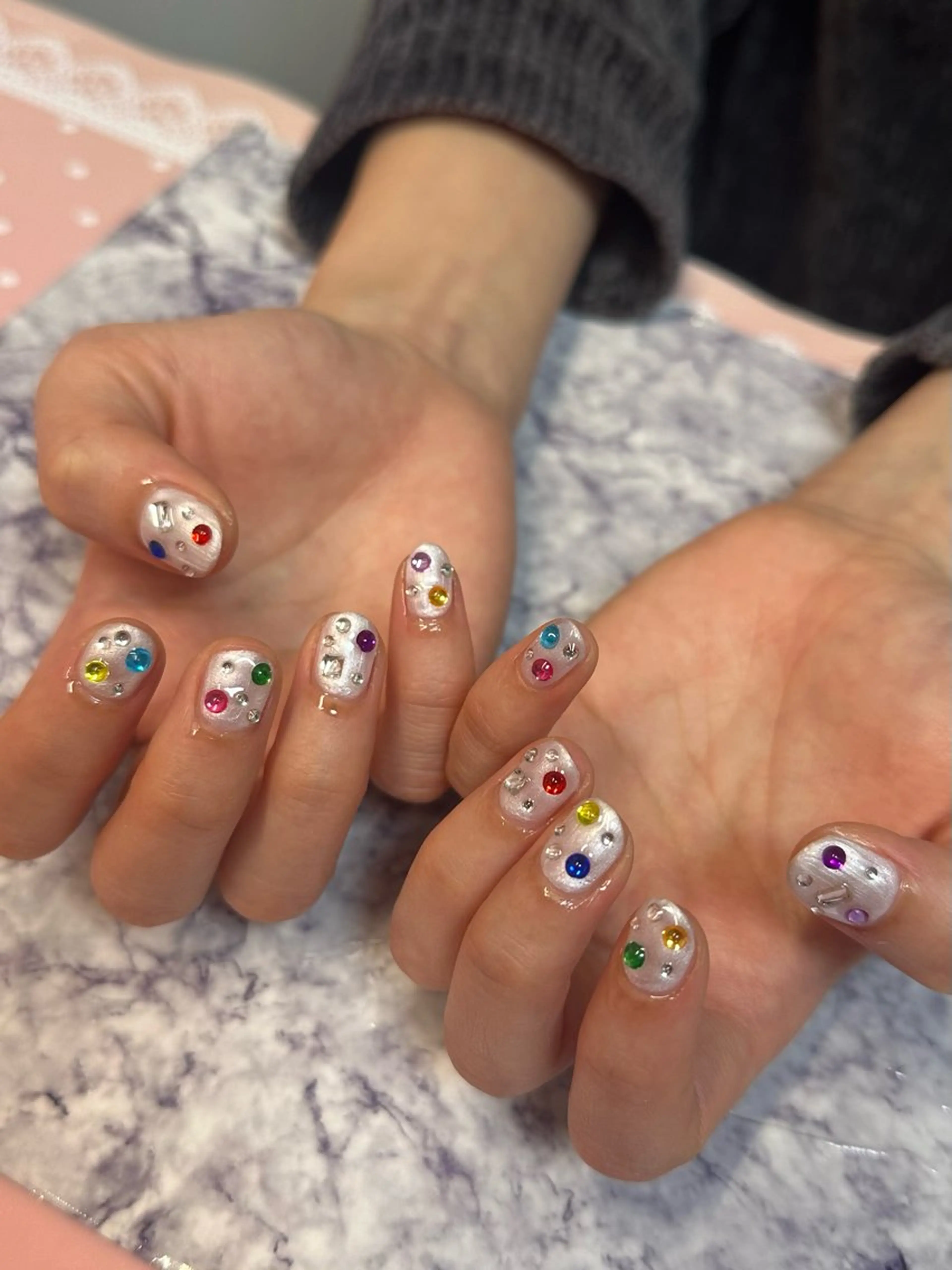 ネイル ハンドネイル フットネイル Pretzels🥨 【プレッツェル】ミウのネイルデザイン