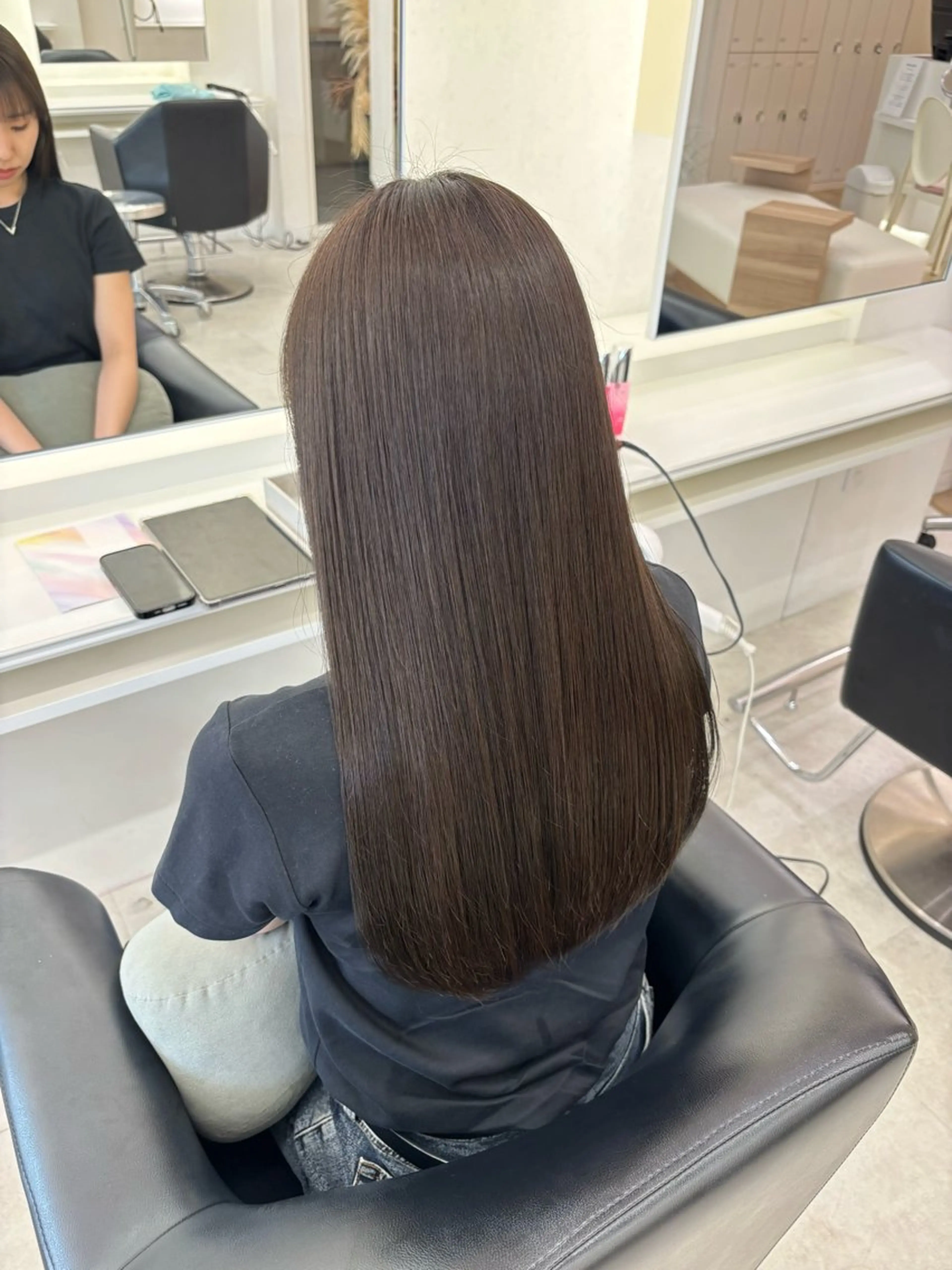 ロング カラー カット ヘアカラー ParveMix‎‎ ‎🤍加藤理沙のヘアスタイル