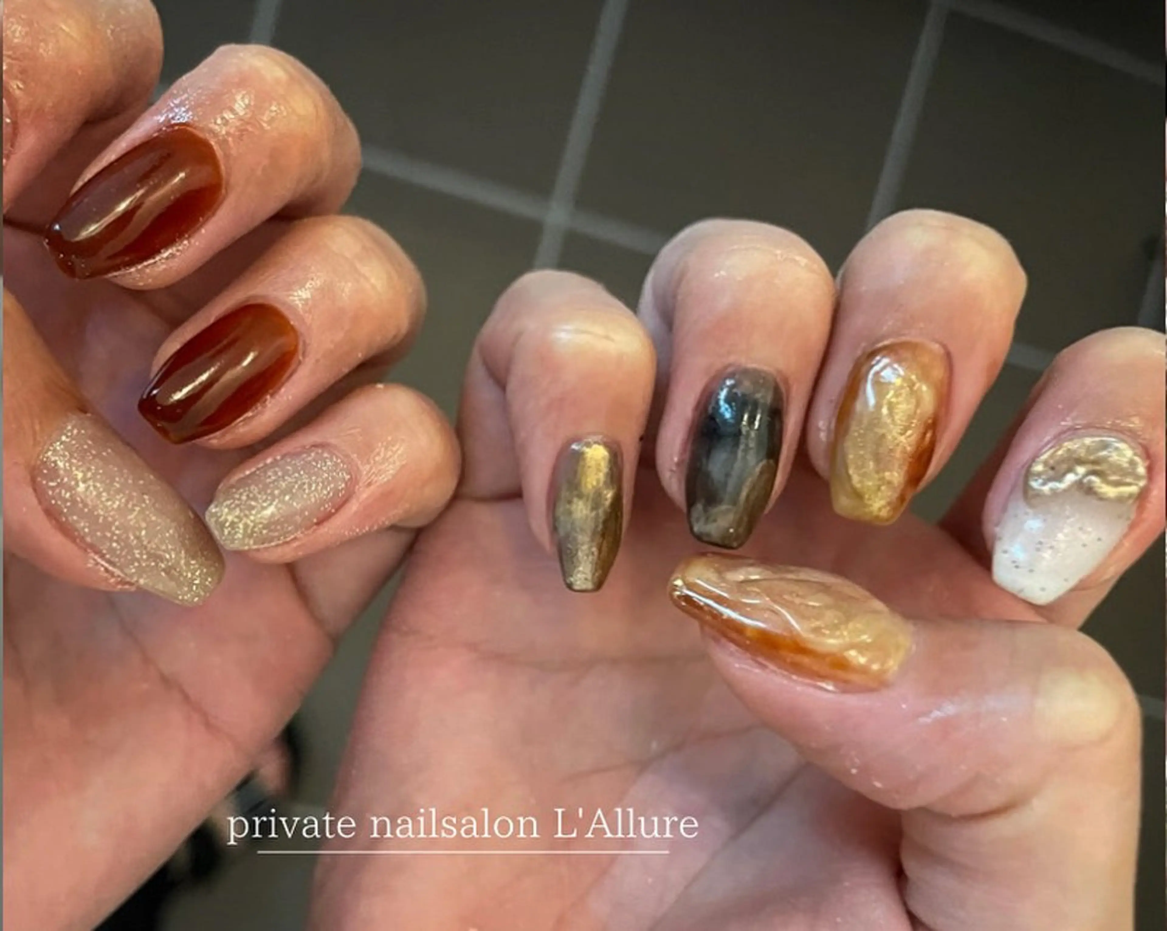 ネイル ハンドネイル nailsalon -L'Allure-のネイルデザイン