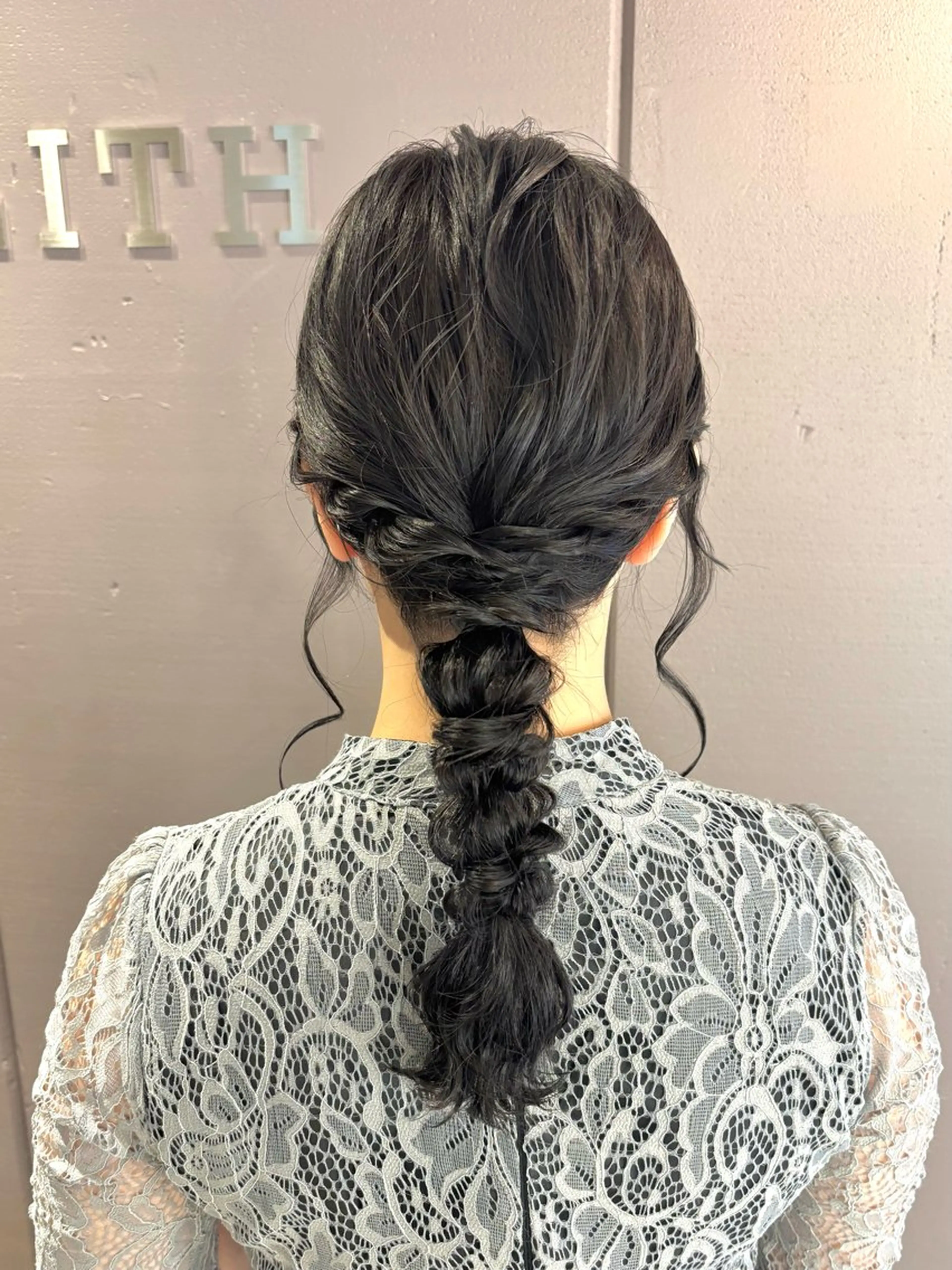 セミロング ヘアセット Iris by artina 武蔵小杉店【イリス バイ アルティナ】所属・レイヤーカット/ボブ /nene🍥⋆*のヘアスタイル