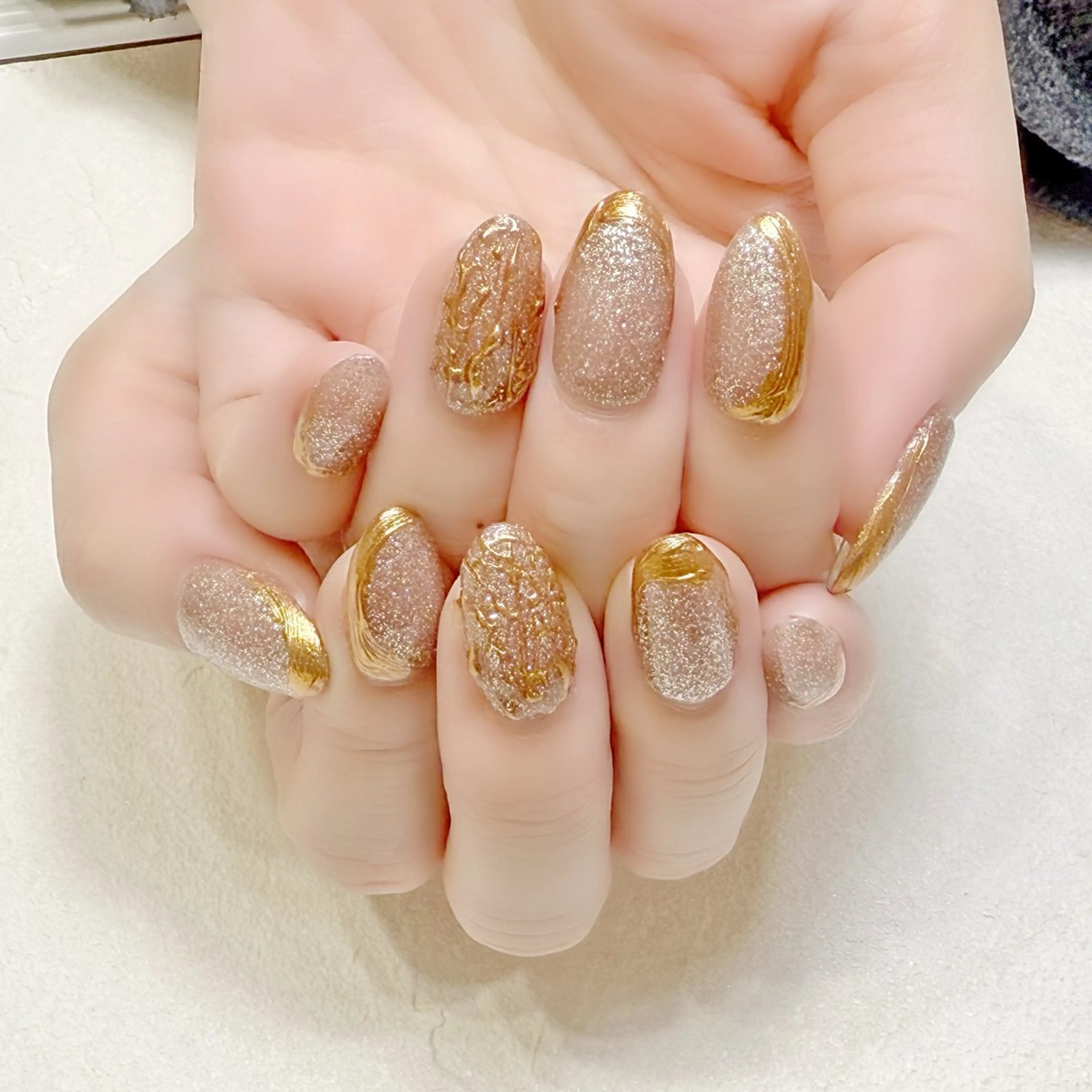 ネイル フラッシュネイル ワンカラーネイル rouse nail RISATOのネイルデザイン