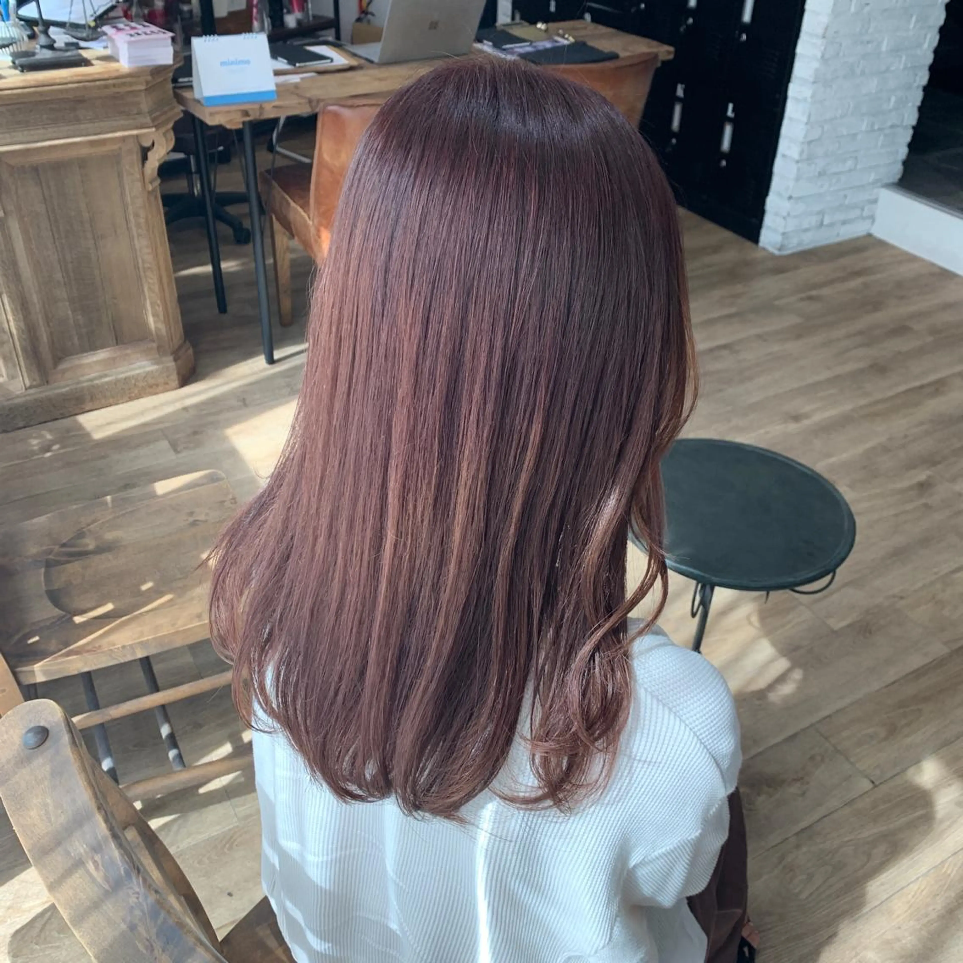 ロング カラー カット ヘアカラー HARUKA韓国ヘア /Luana梅田のヘアスタイル