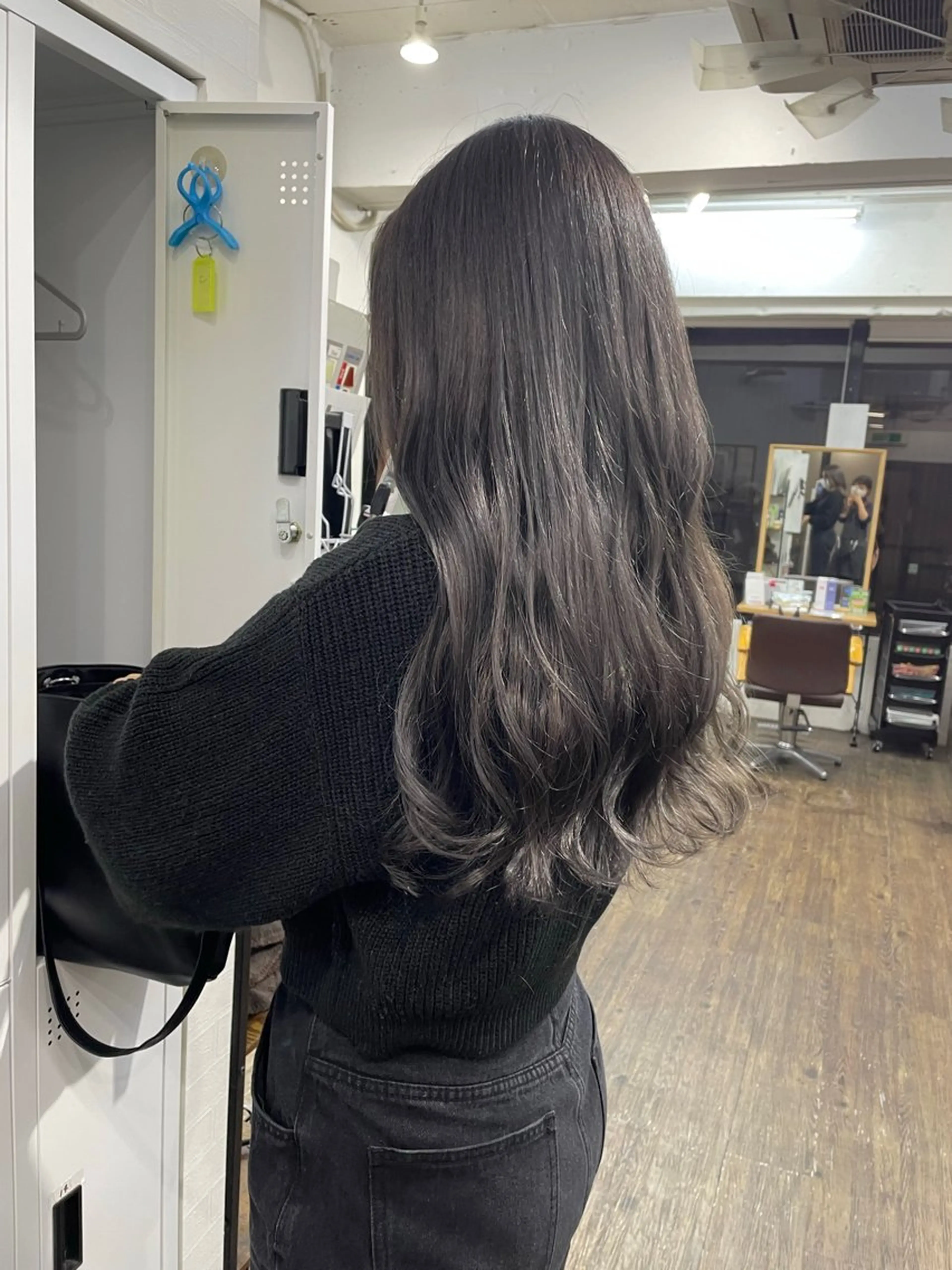 ロング カラー Yui. ハイトーン/パーマ/のヘアスタイル