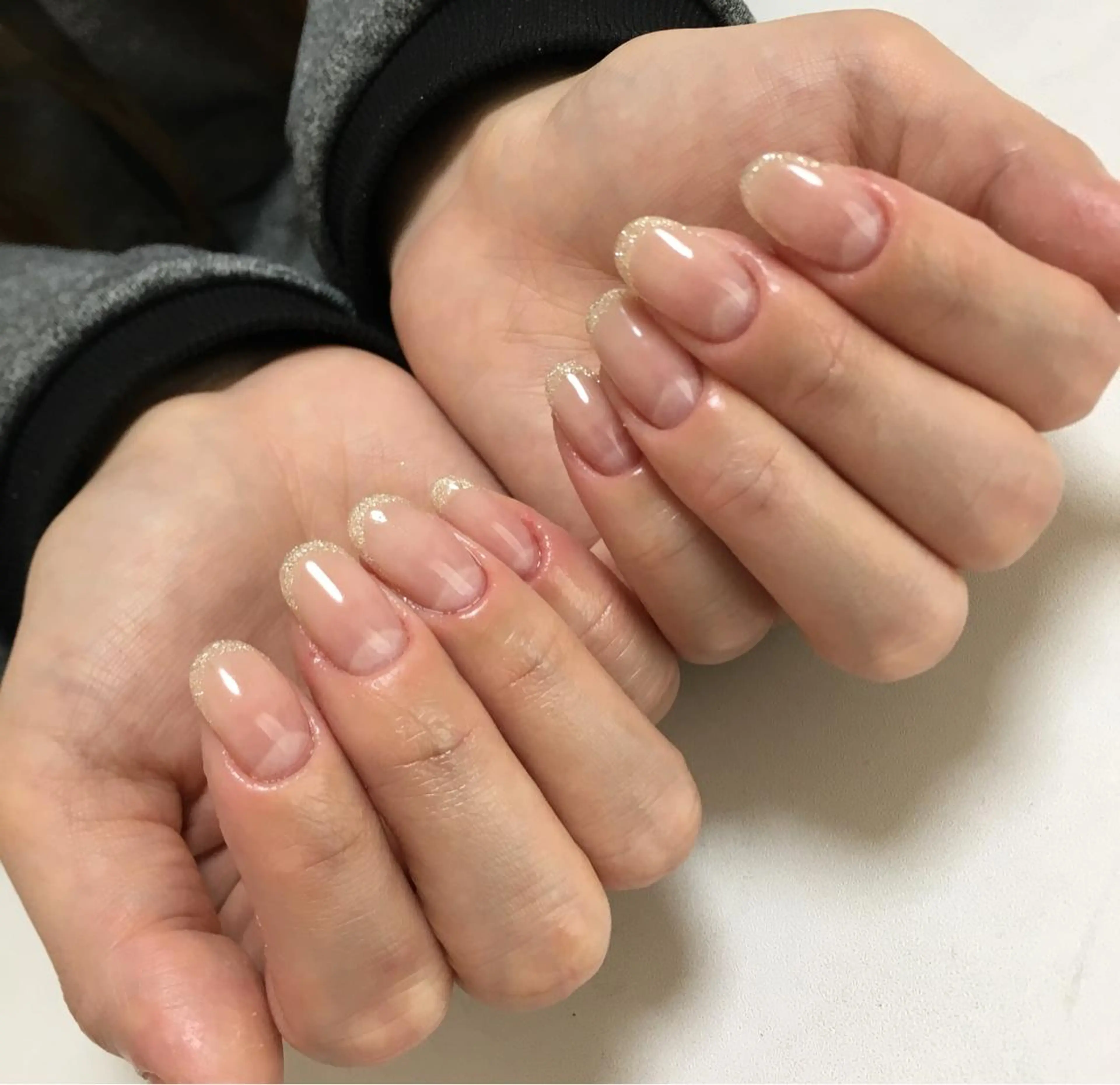 ネイル グラデーション キラキラネイル ラメ(グリッター) ロングネイル 12 designのネイルデザイン