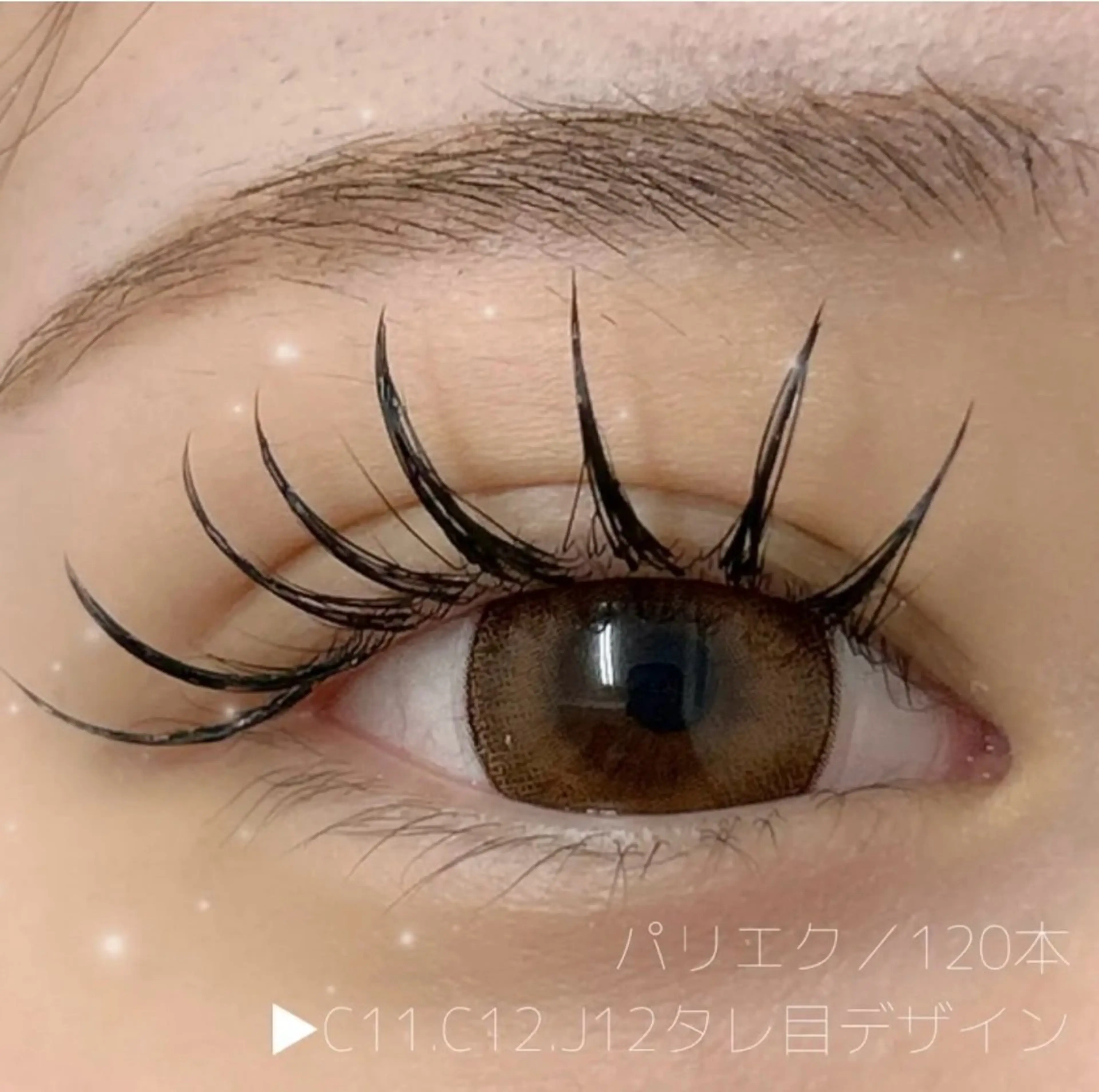 【LED変更無料💫】パリジェンヌラッシュリフト➕フラットラッシュ120本の写真