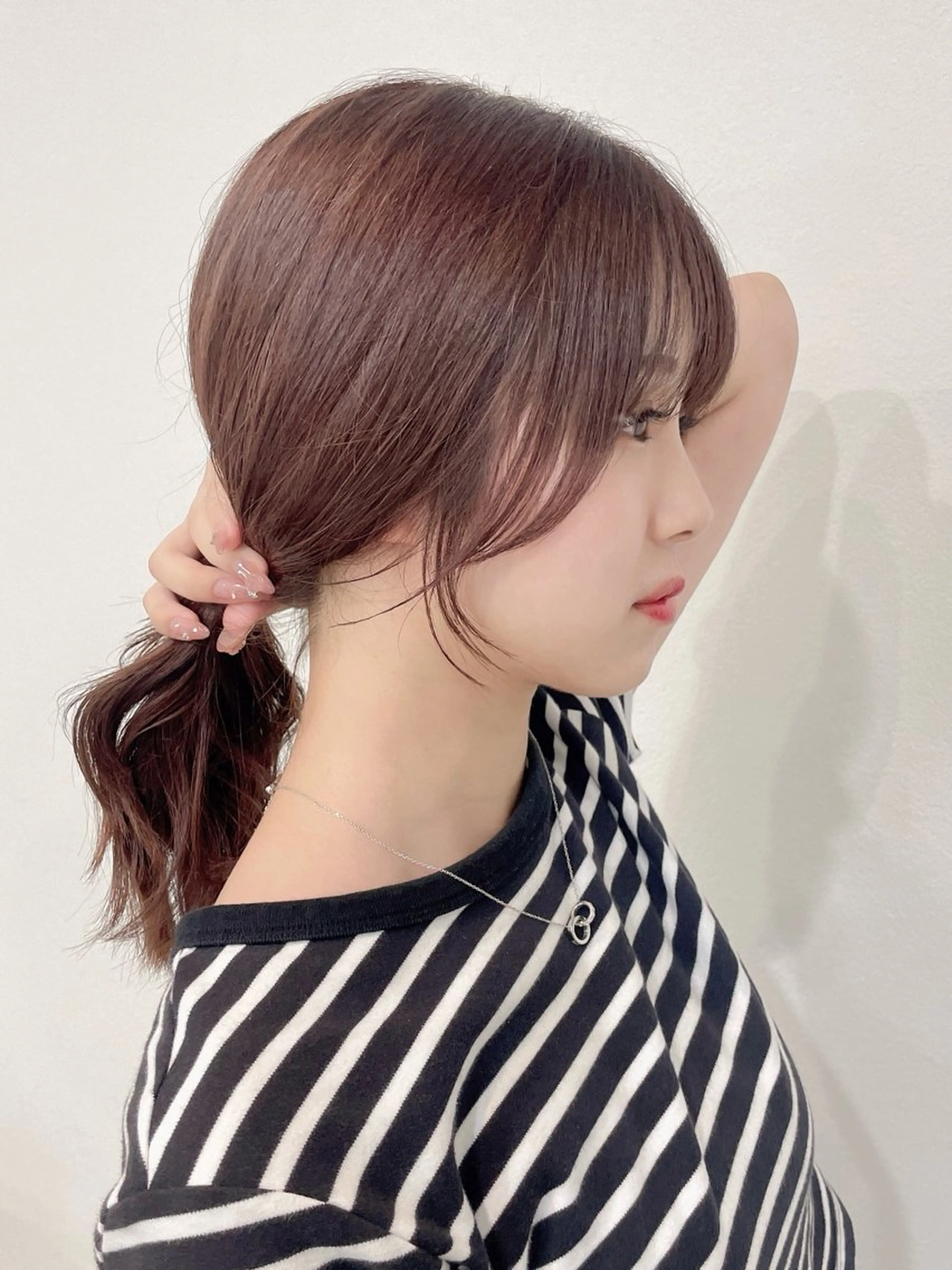 ロング カラー レイヤーカット 縮毛矯正◽️河野泰貴のヘアスタイル