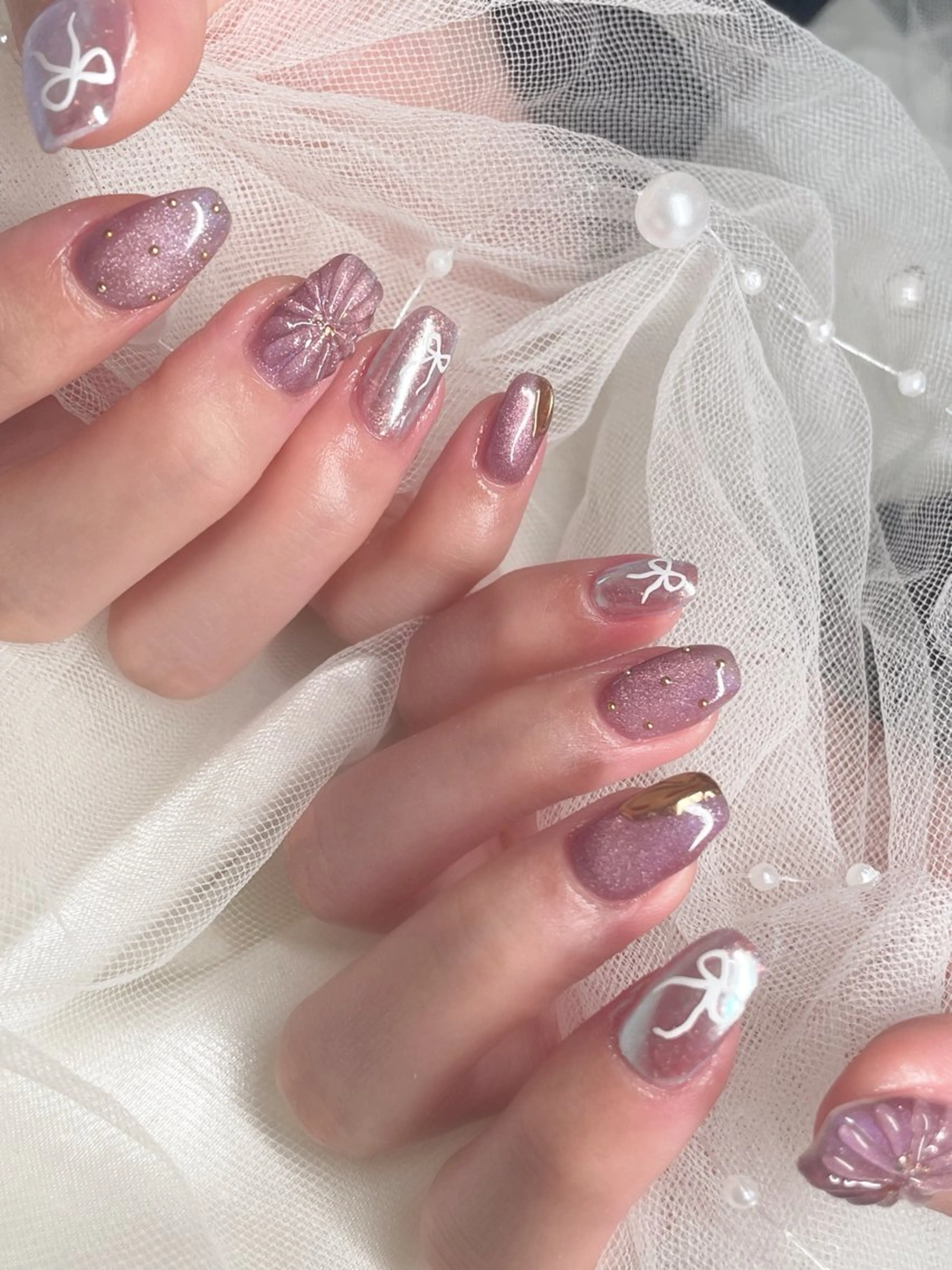 ネイル ジョアアンジェ京橋店 園田 美碧のネイルデザイン