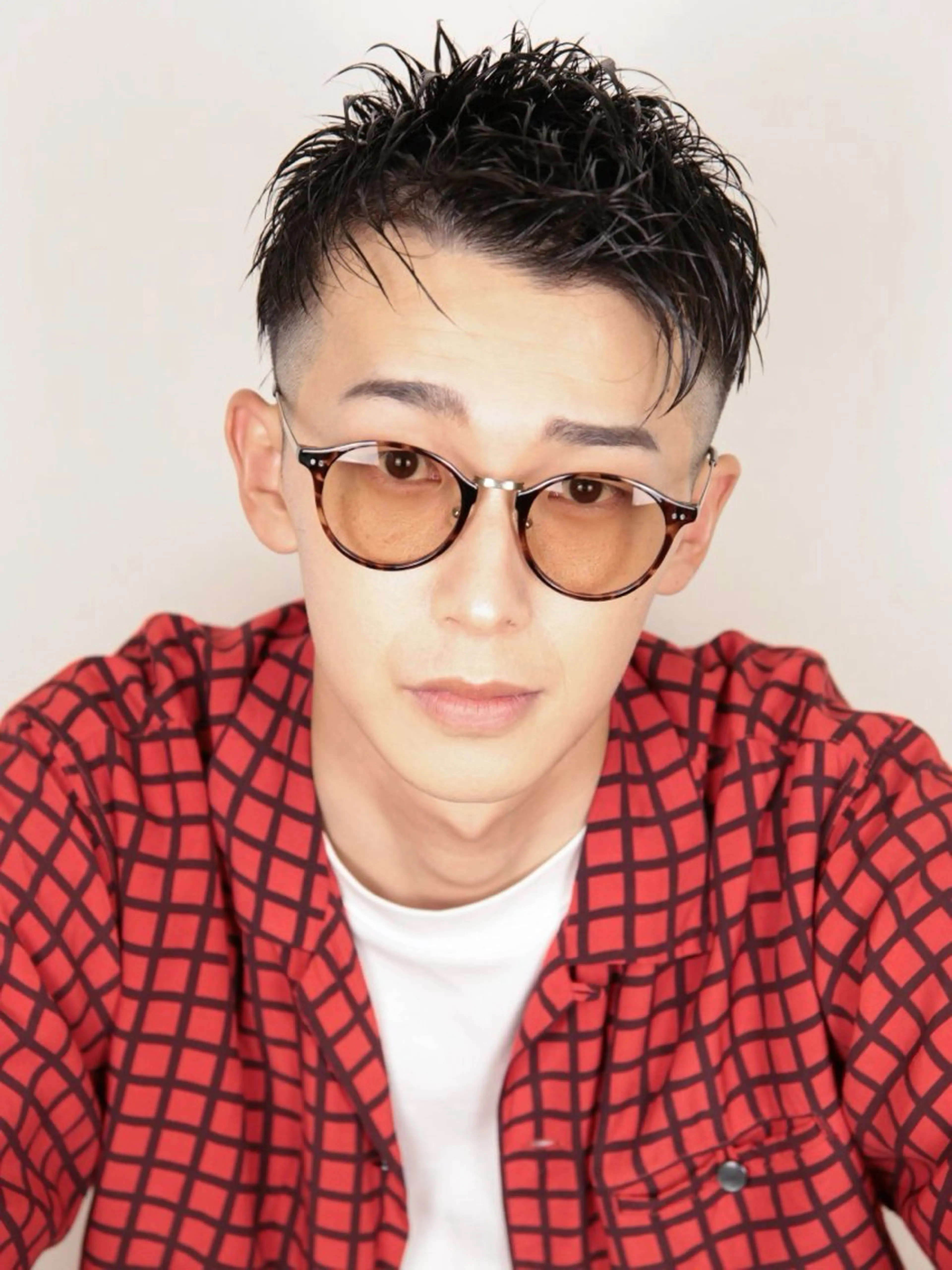 メンズ 毛流れフェザー スタイル🔹竹内凌のヘアスタイル