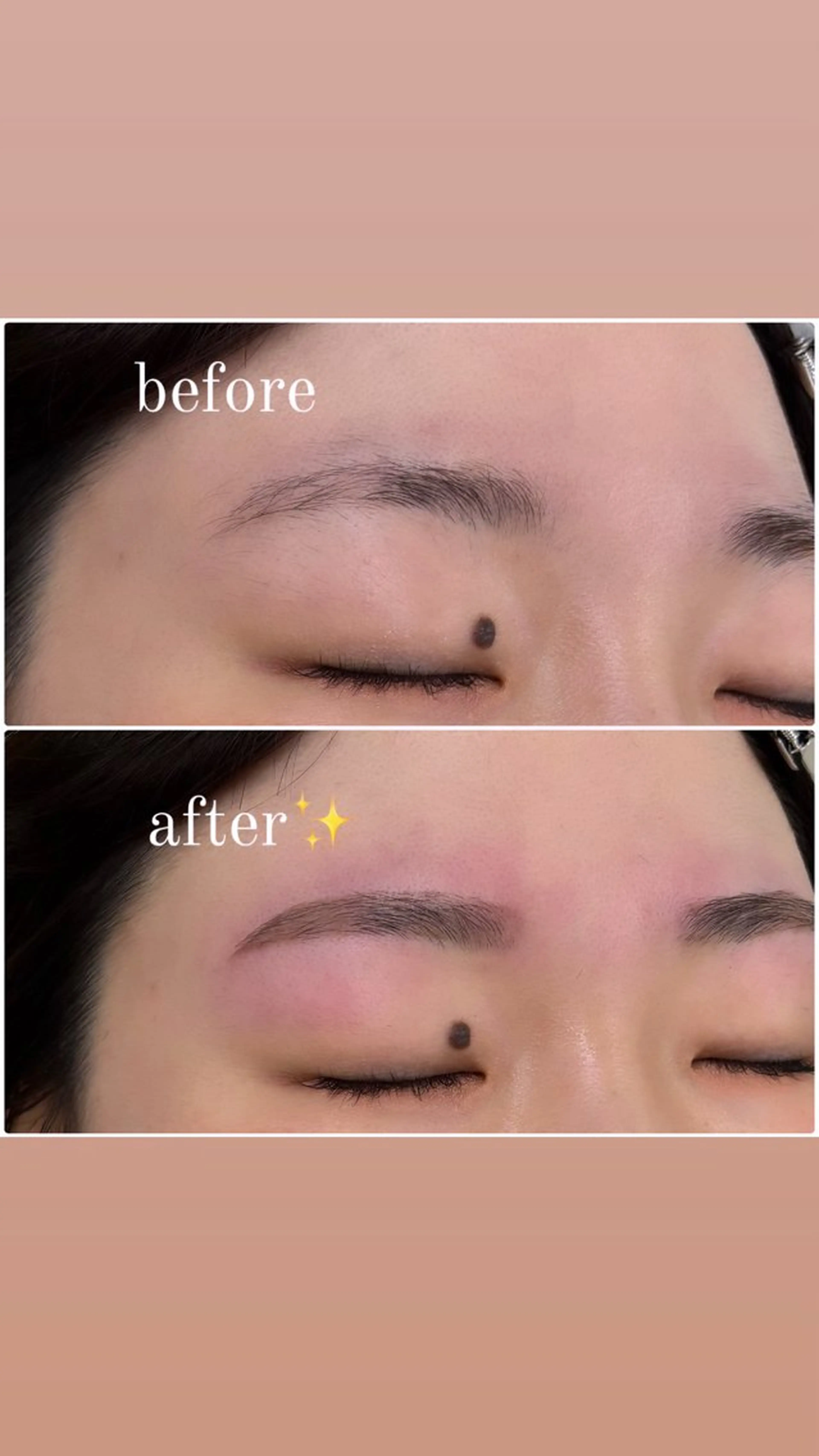 アイブロウ 眉毛ワックス脱毛 眉毛サロンEAGLE自由が丘店所属・YUTO ✨️ EAGLE自由が丘店の眉毛・アイブロウイメージ