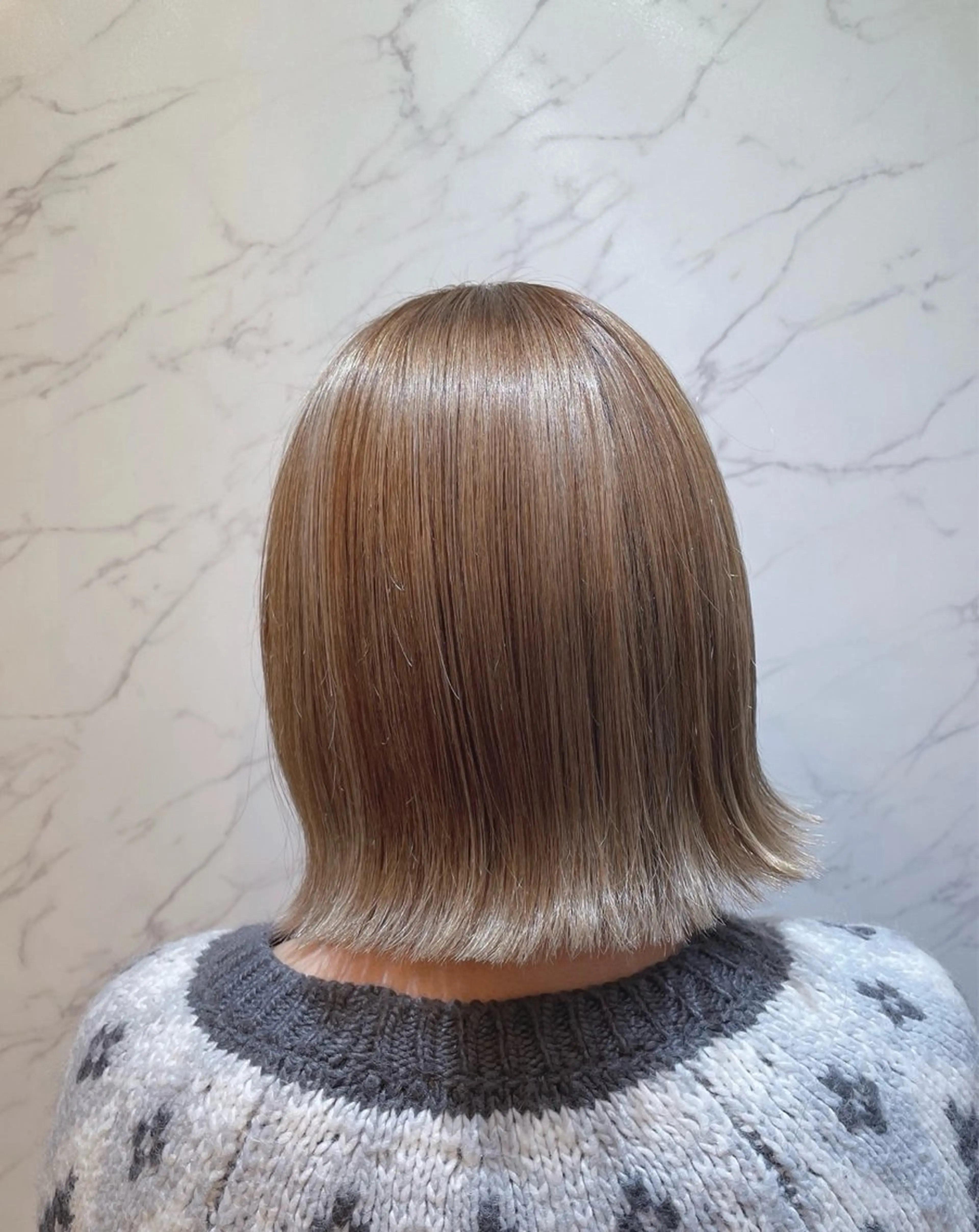 ショート カラー カット ヘアカラー トリートメント LOREN    jiyugaoka所属・山本美月🐻艶カラー ♥️暖色カラーのヘアスタイル