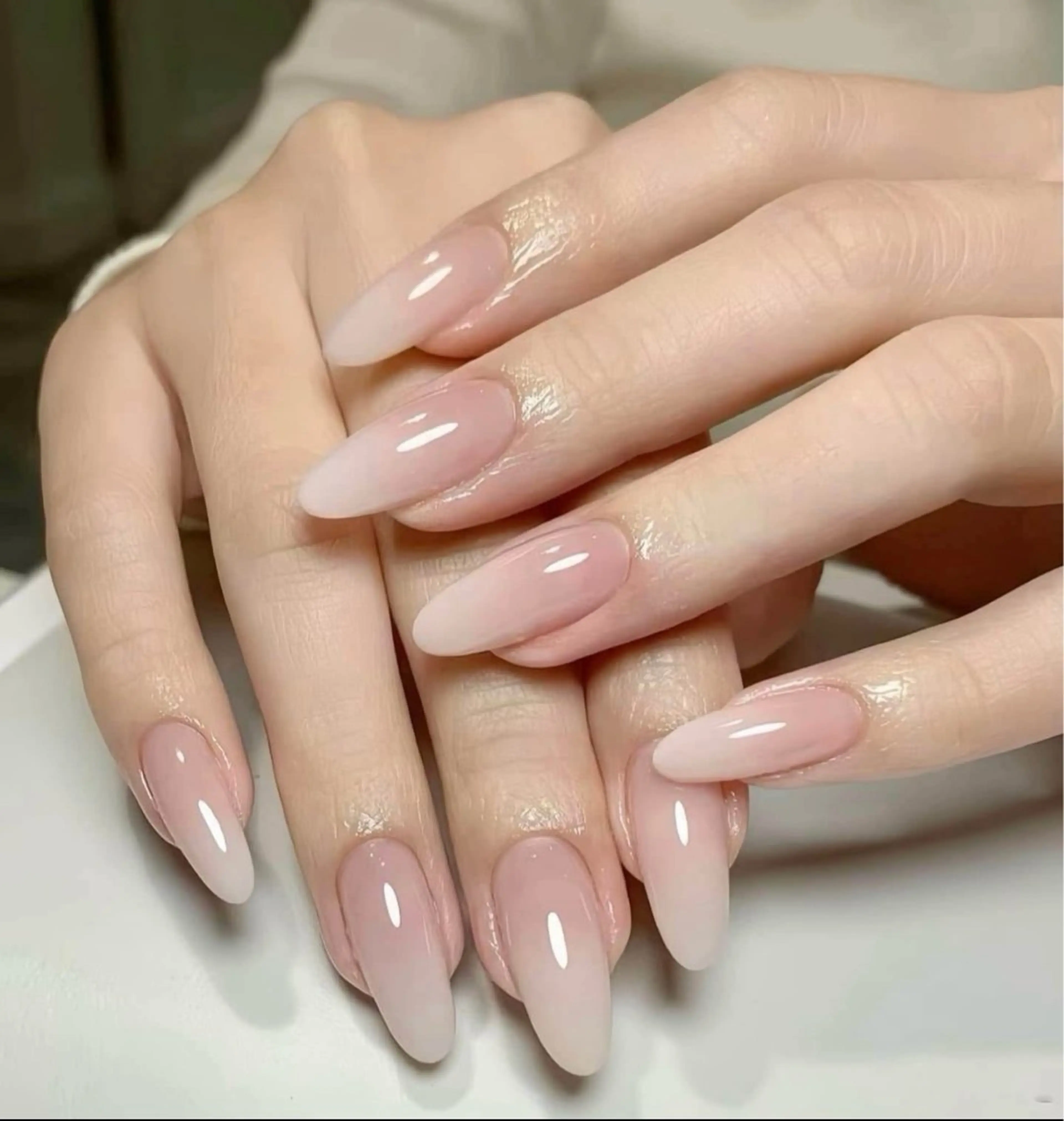 クリスマス限定(ケア込み)カラーグラテーション（ソフトオフ込み)の写真