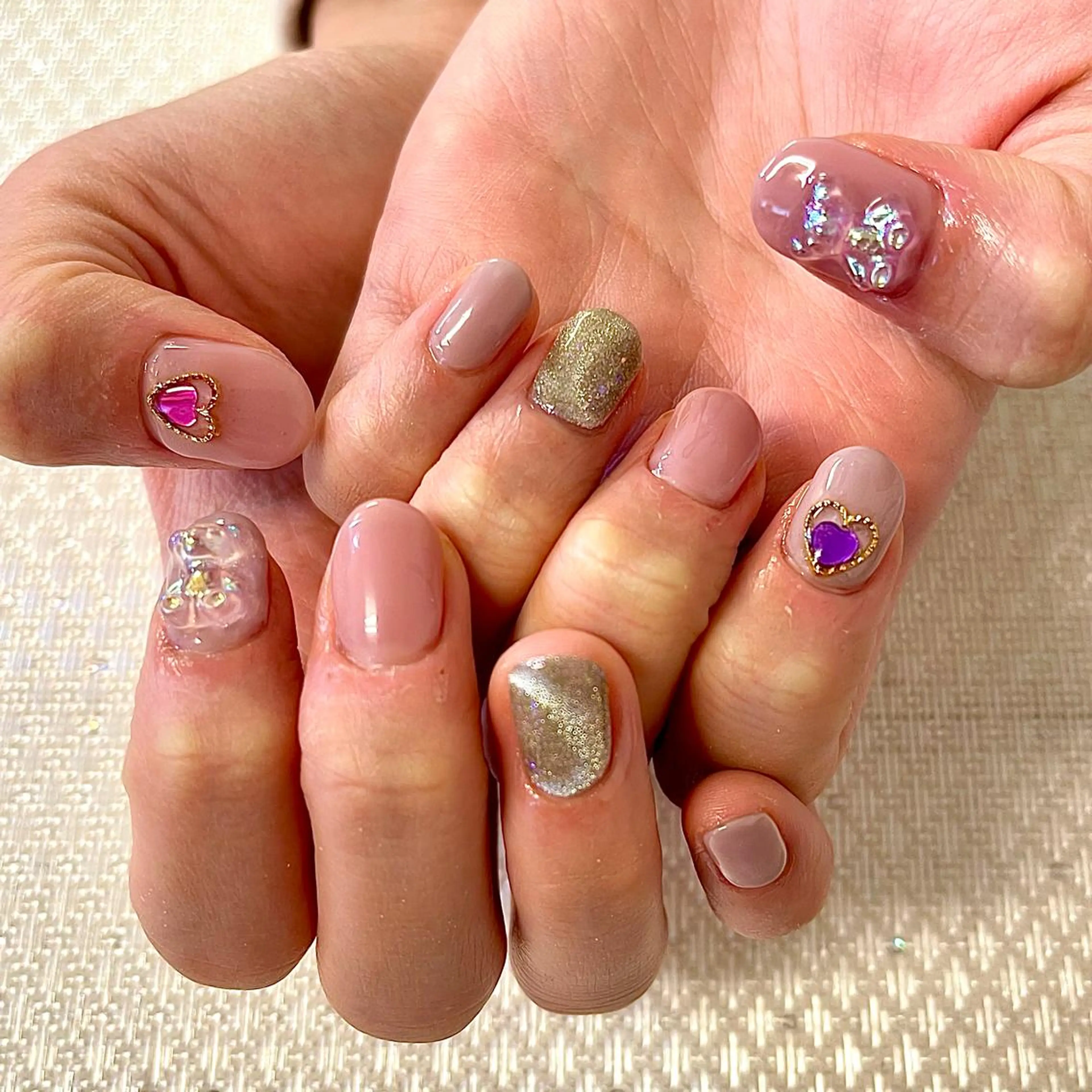 ネイル 🤎🧸 Aya 🧸🤎のネイルデザイン