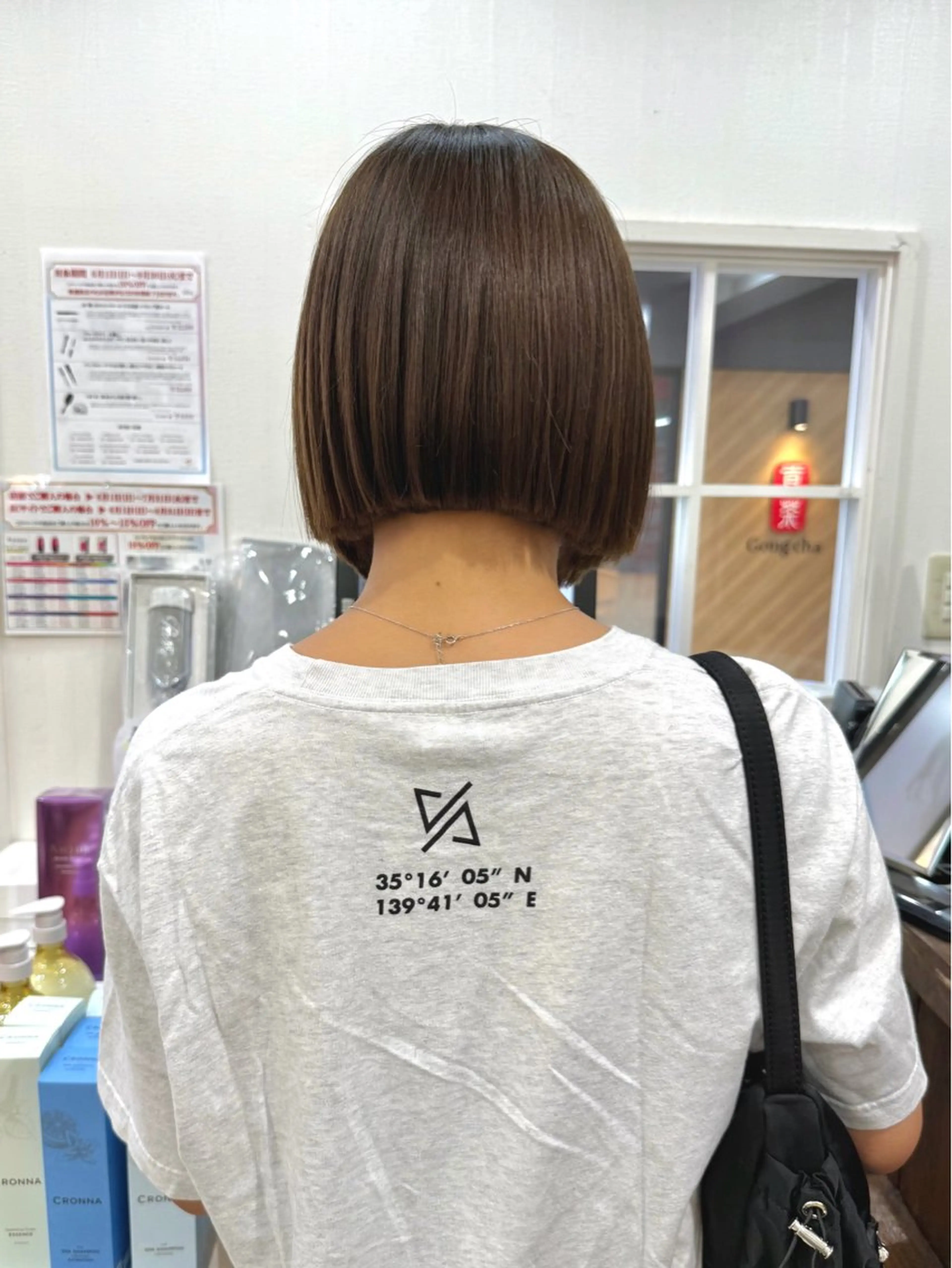 ミディアム カラー ヘアアレンジ ボブ カット ヘアカラー 💖メンズモデル 募集/晴香💖のヘアスタイル